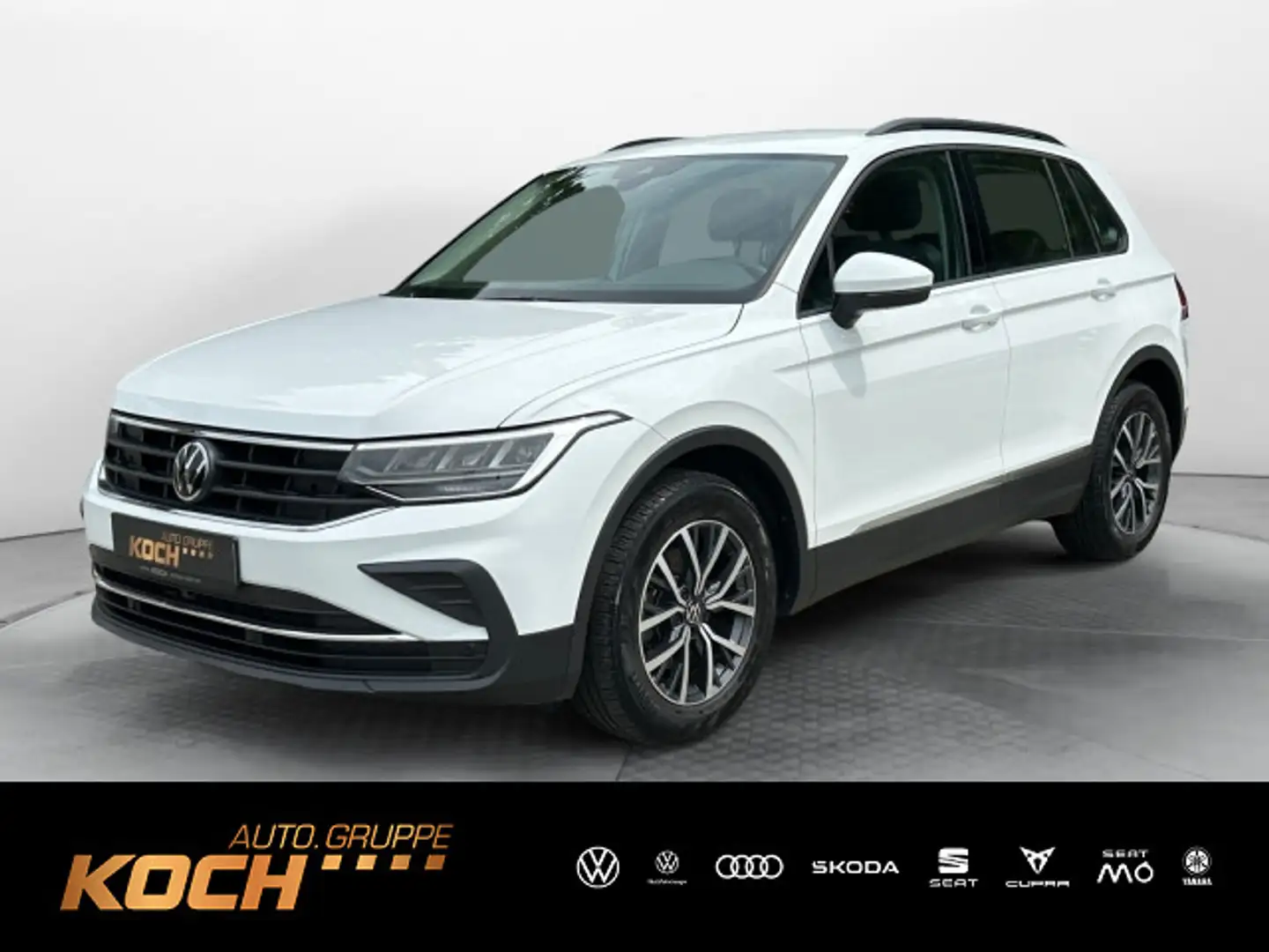 Volkswagen Tiguan 2.0TDI Life LED Leder ACC Blanc - 1