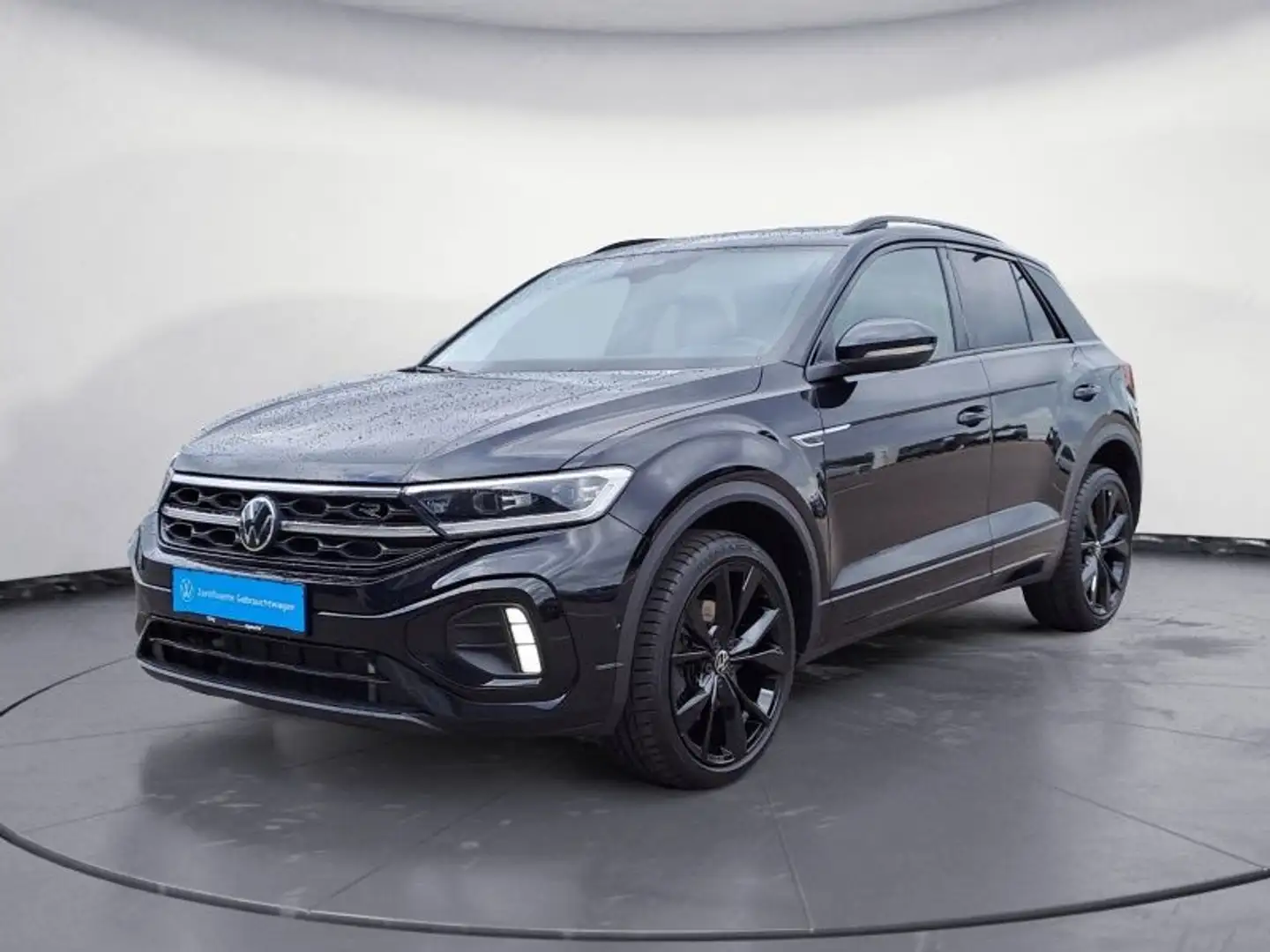 Volkswagen T-Roc 1.5 TSI DSG R-Line IQ.Light AHK Pano DCC Schwarz - 2