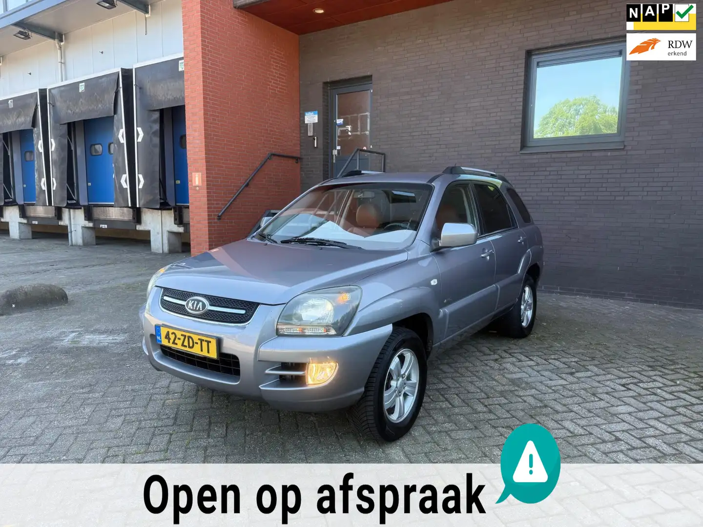 Kia Sportage 2.7 V6 X-ception 4WD LPG/NAP/CRUISE/CLIMA/STOELVER Сірий - 1