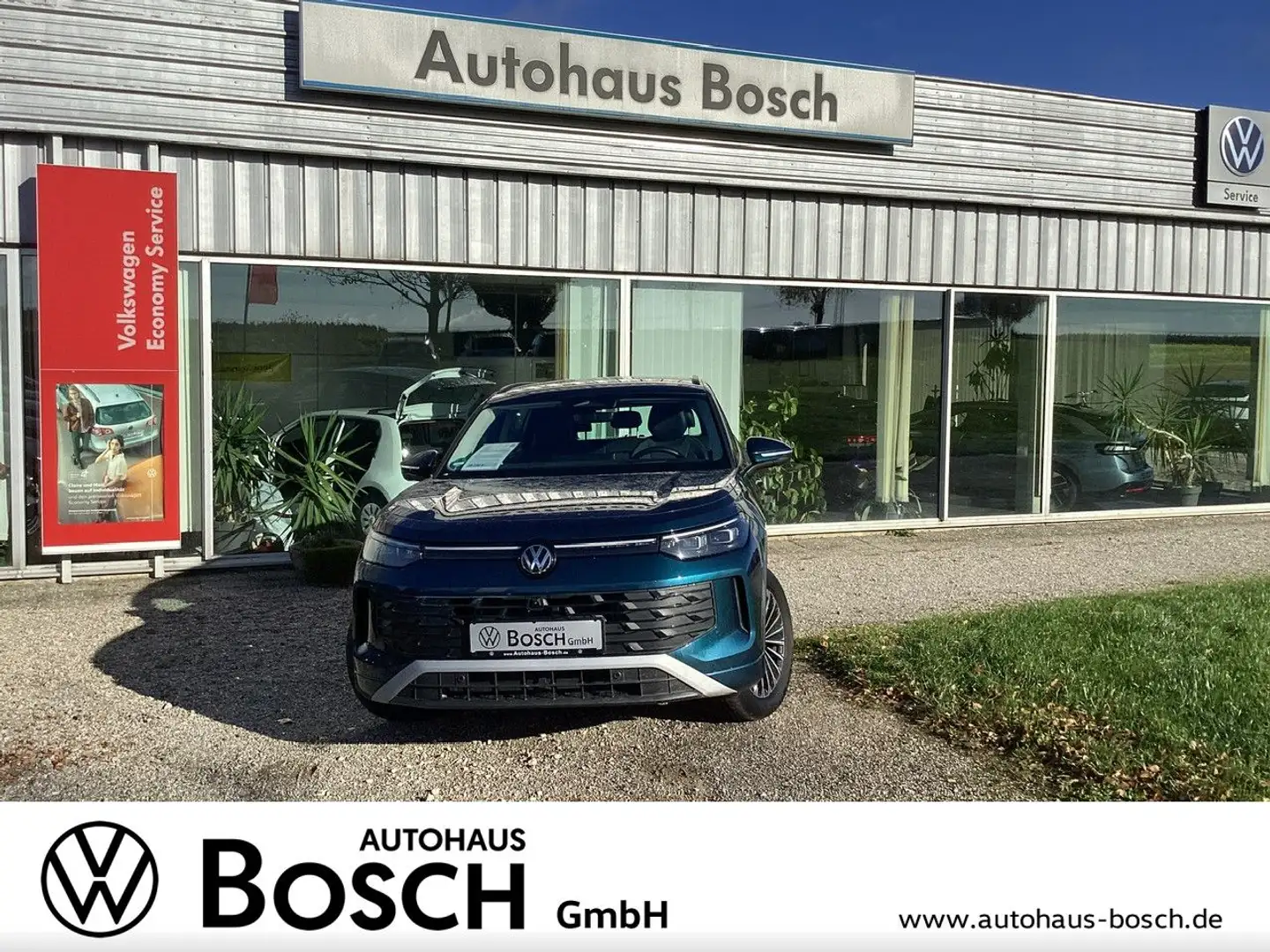 Volkswagen Tayron 1.5 eTSI Life DSG AHK ACC SHZ Navi LED Bleu - 1