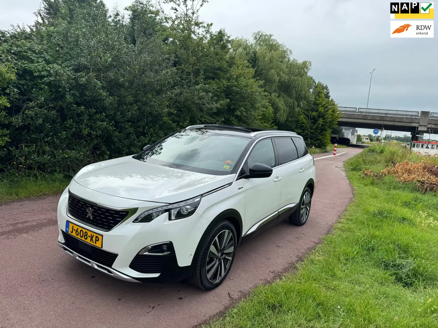 Peugeot 5008 1.2 PureTech GT-Line Avantage|Luxe|1e eig.| Blanc - 1
