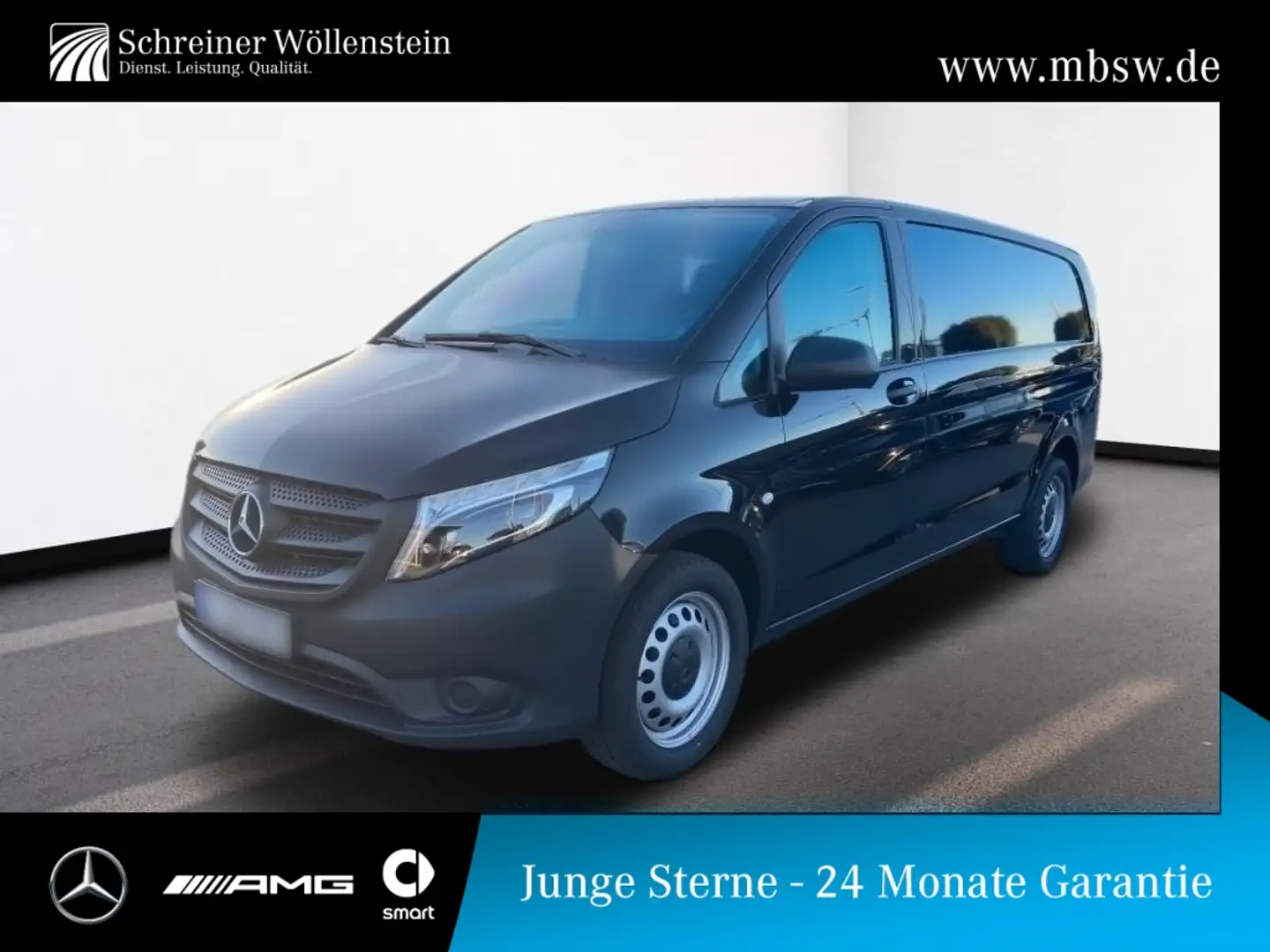 Mercedes-Benz Vito 116 CDI *Navi*RKam*DAB*Shz*Klima*LED Noir - 1