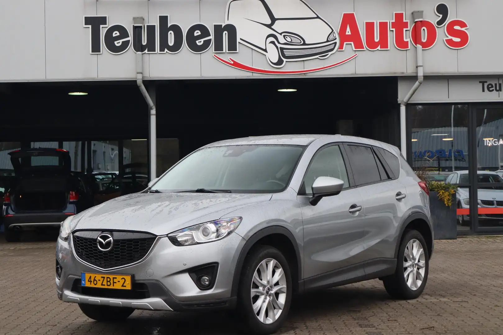 Mazda CX-5 2.0 4WD Navigatie, Camera, Lederen interieur, Crui Grijs - 1
