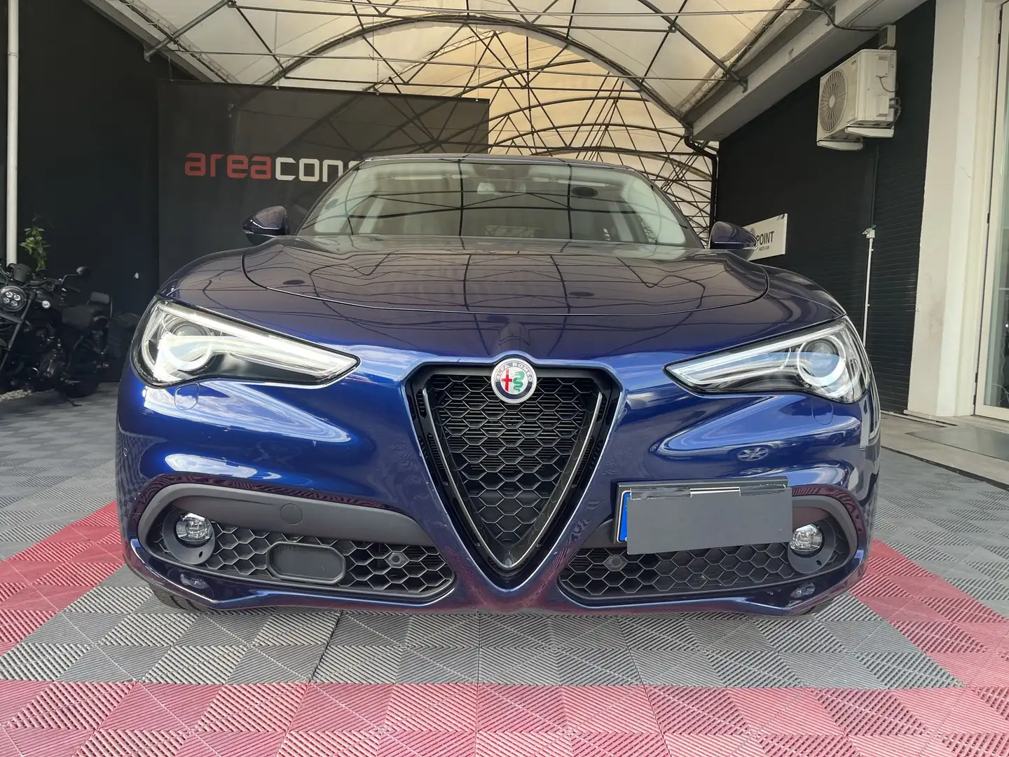 Alfa Romeo Stelvio Stelvio 2.2 Turbodiesel 190 CV AT8 RWD Sprint Bleu - 2