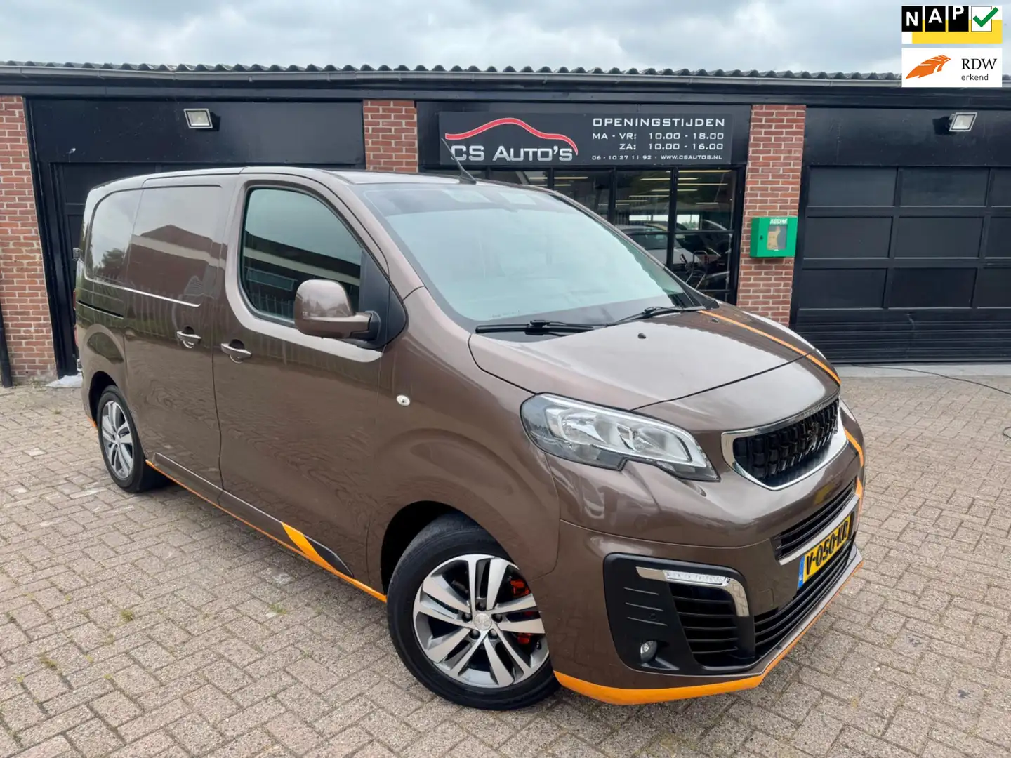 Peugeot Expert 1.6 BlueHDI|euro6|automaat|gb navi|cruise.control| Bruin - 1