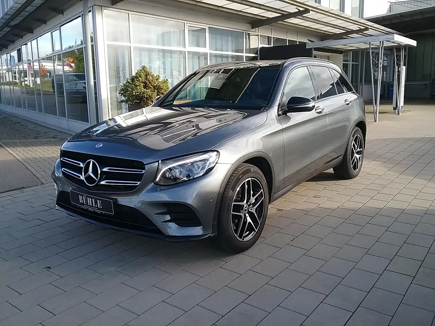 Mercedes-Benz GLC 220 D 4MATIC+AMG+AHK+NIGHT+PANO+KAMERA+NAVI+LED+ Gris - 1