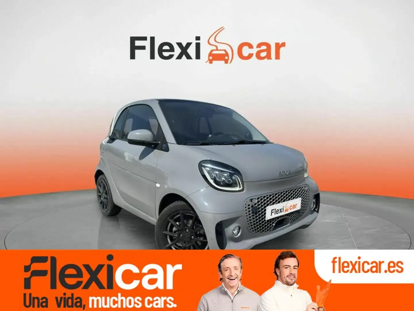 smart forTwo 60kW(81CV) EQ coupe Gris - 1