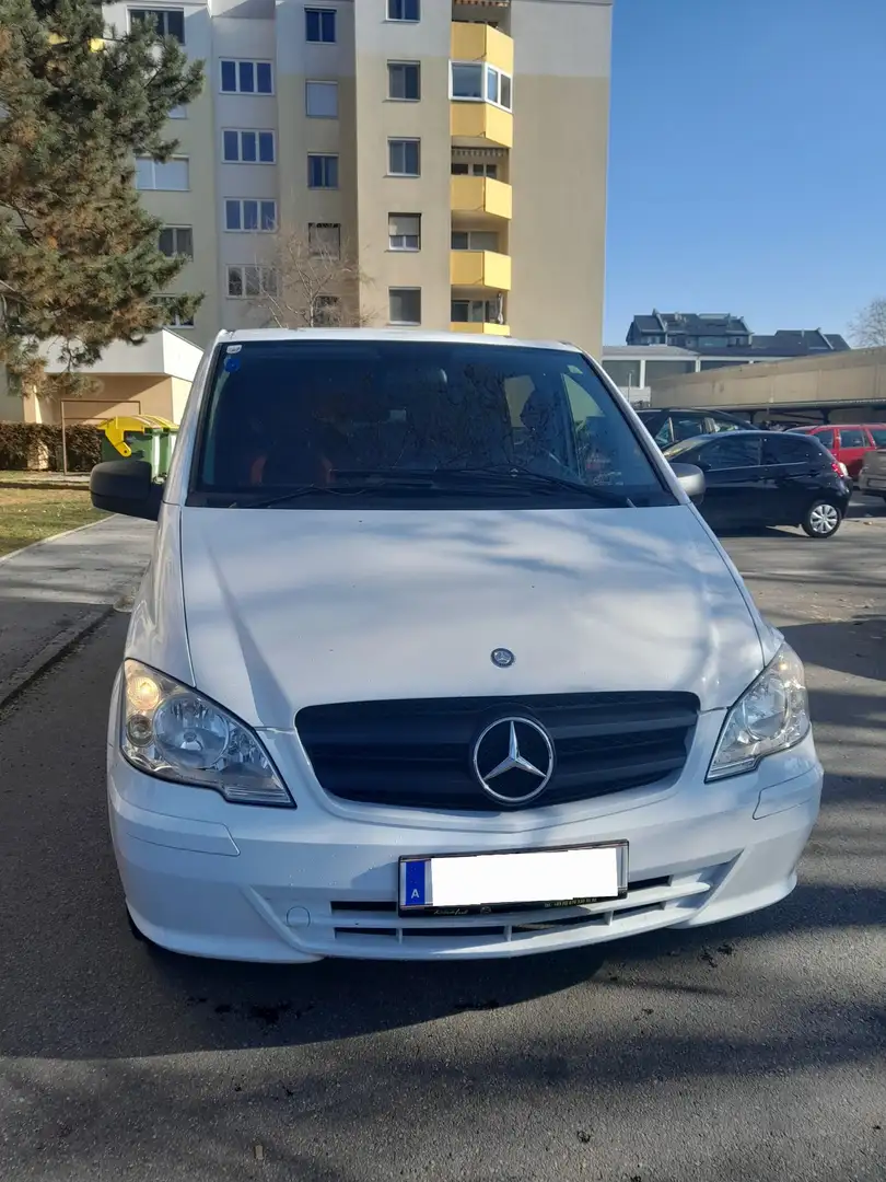 Mercedes-Benz Vito 113 CDI Lang Mixto (LKW) Weiß - 1
