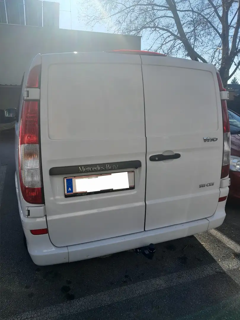 Mercedes-Benz Vito 113 CDI Lang Mixto (LKW) Weiß - 2