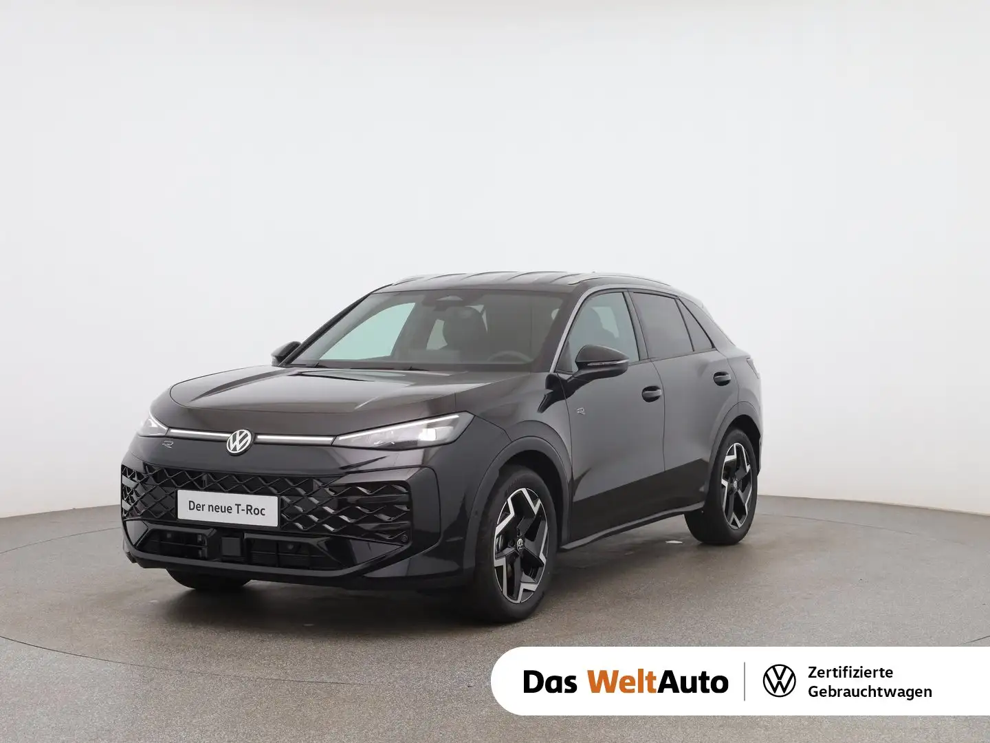 Volkswagen T-Roc R-Line eTSI DSG Schwarz - 1