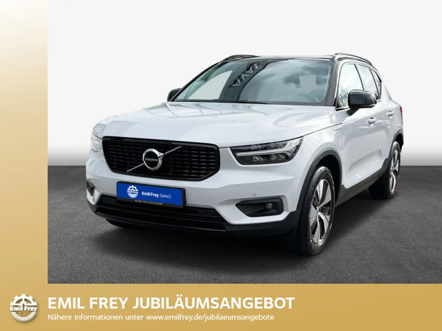 Volvo XC40 T4 Recharge DKG RDesign Expression Argent - 1