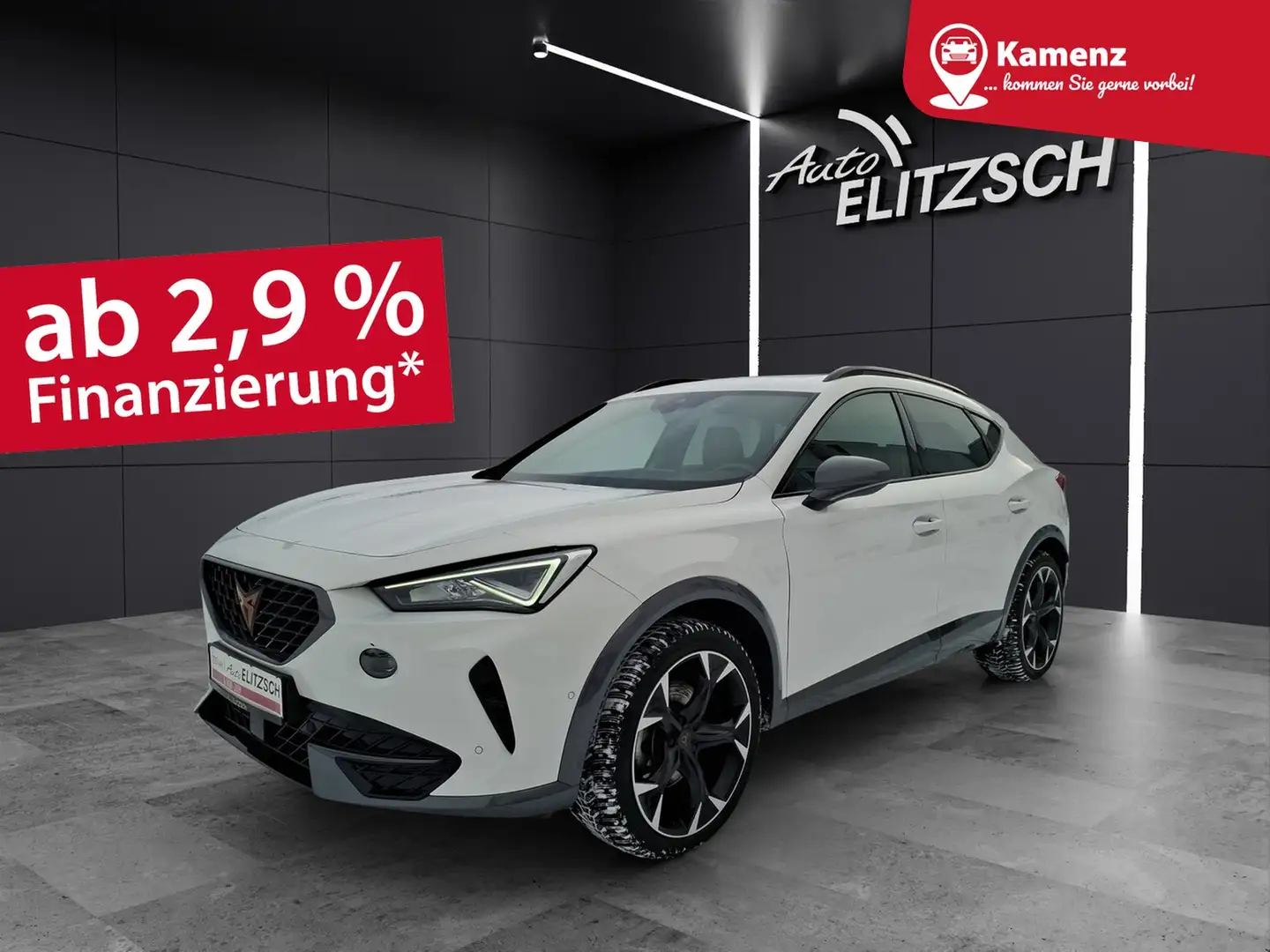 CUPRA Formentor TSI DSG 4Drive LED Navi Pano AID ACC RFK SH 19" Weiß - 1