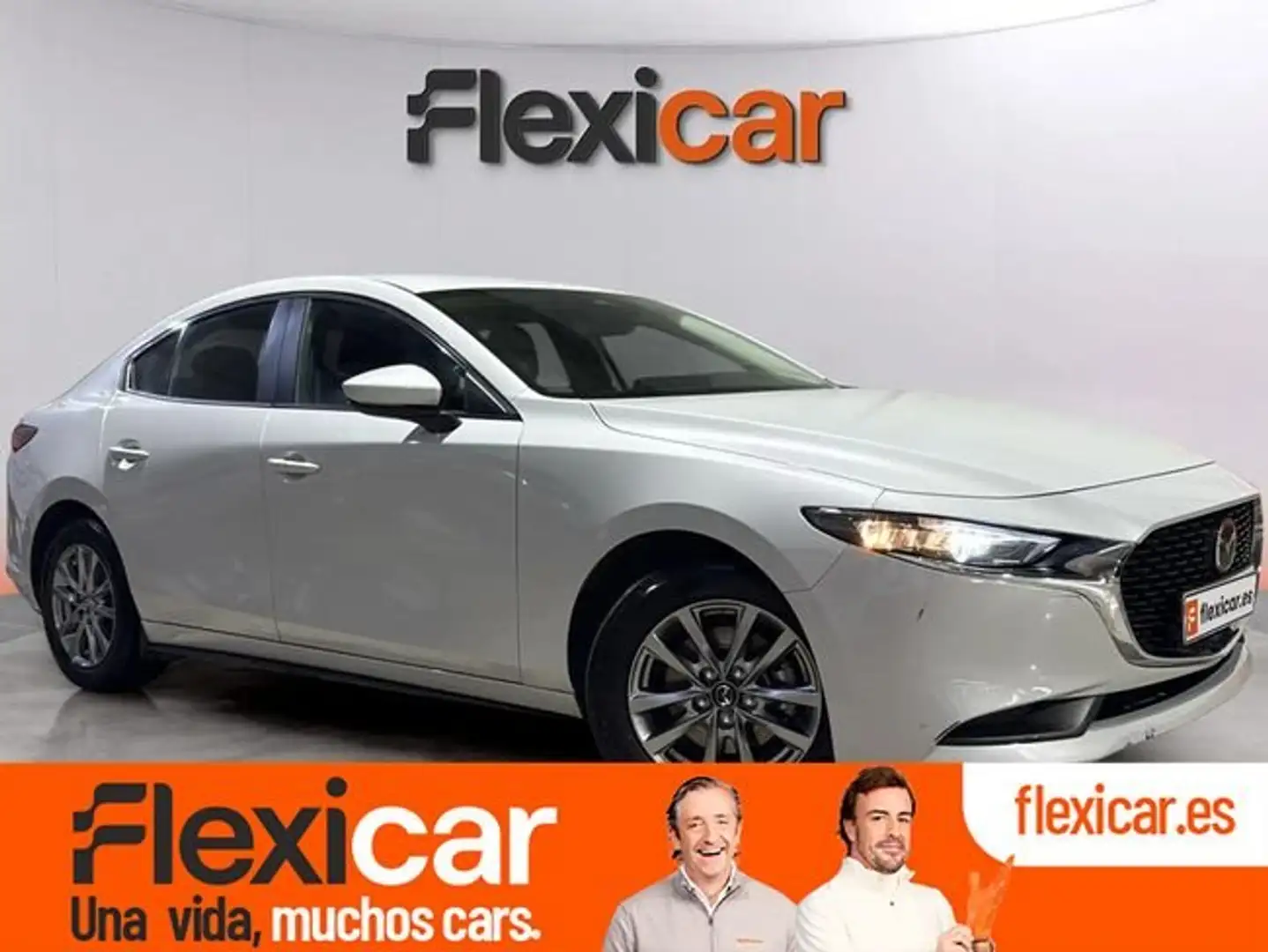 Mazda 3 2.5L e-SKYACTIV G MHEV 103kW Prime-line Blanco - 1