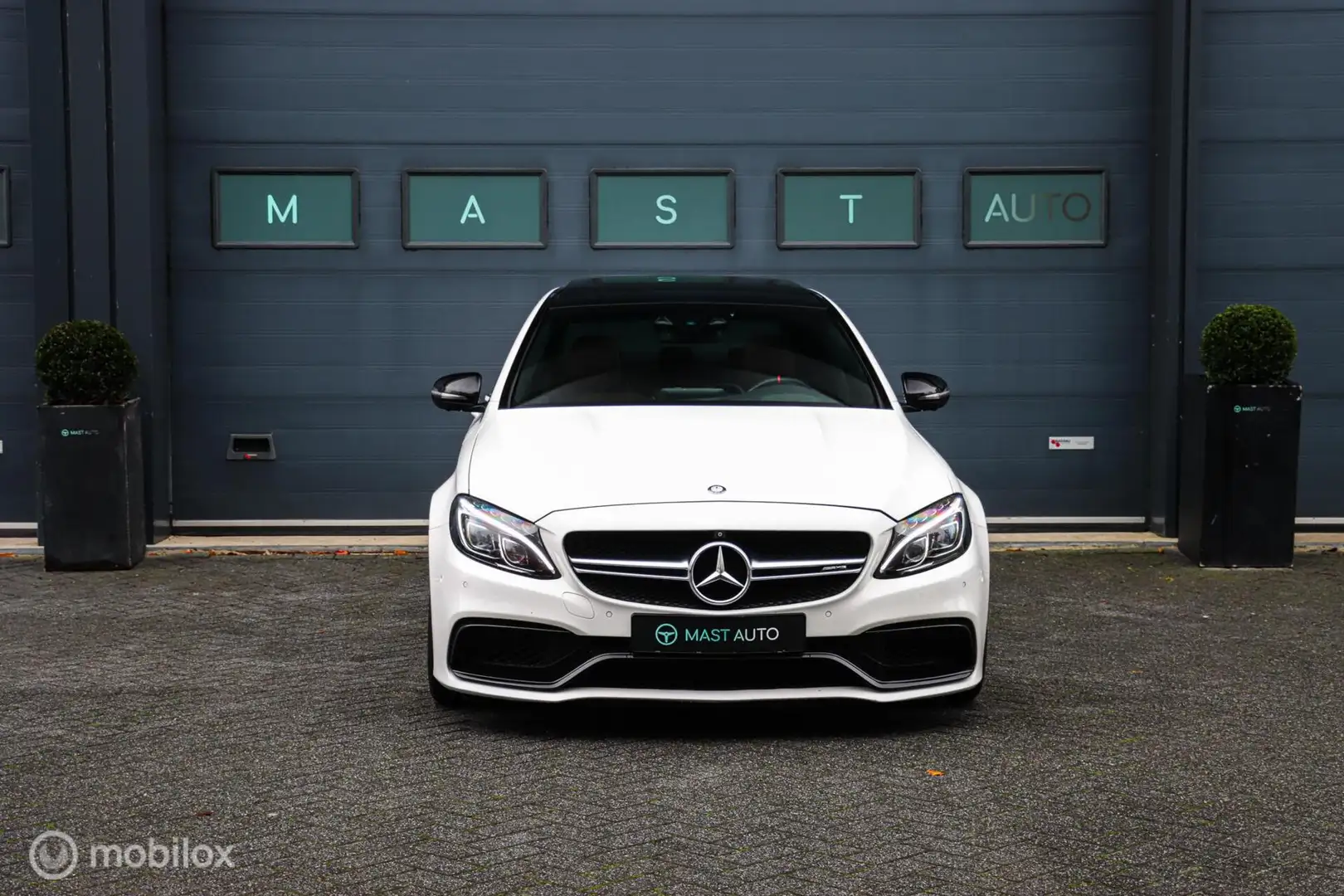 Mercedes-Benz C 63 AMG S Edition 1|HUD|Pano|Burmester|Sportuitlaat Blanc - 2