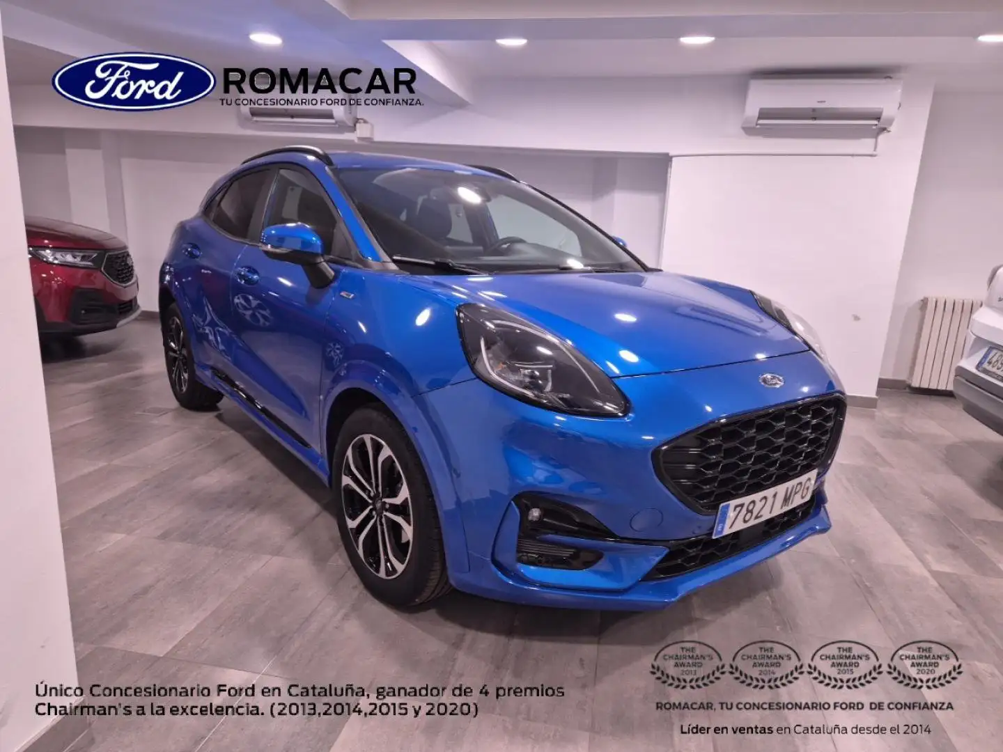 Ford Puma 1.0 EcoBoost MHEV ST-Line 125 Azul - 1