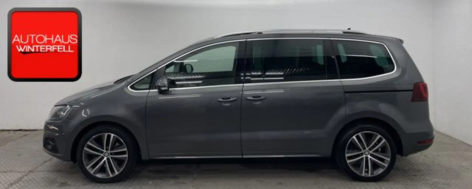 SEAT Alhambra 2.0 TDI FR-LINE 7SITZ+PANO+AHK+STANDHEI Grau - 2