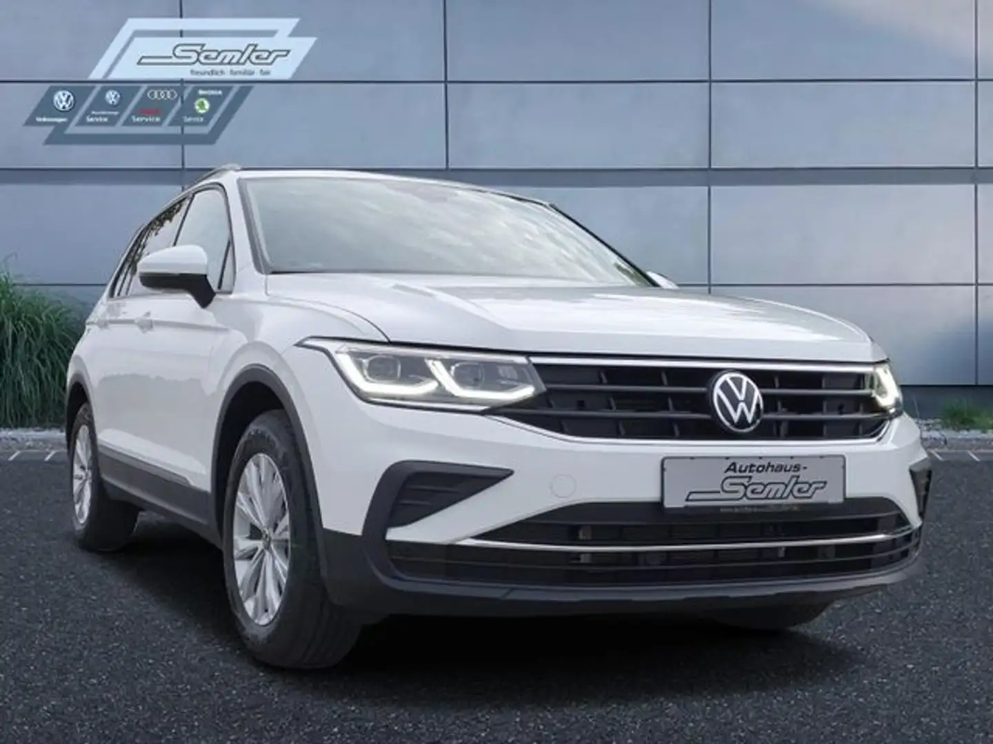 Volkswagen Tiguan Life 1.5 TSI DSG ACC MATRIX R-KAM NAVI Weiß - 2