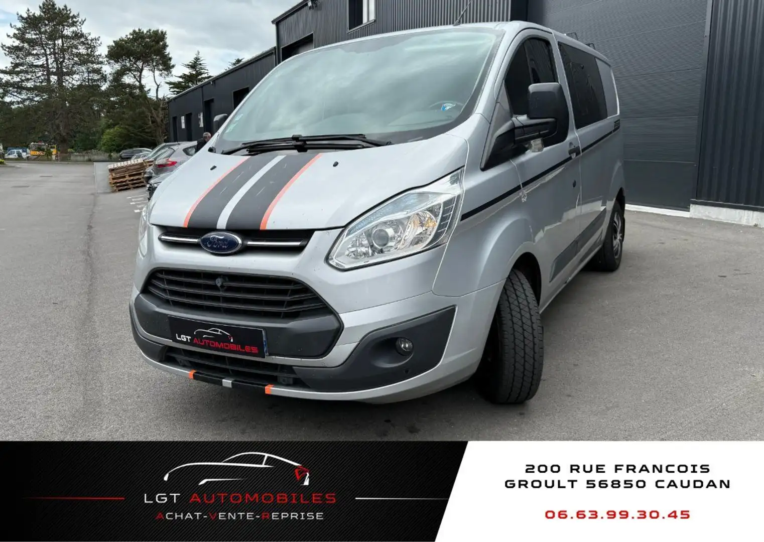 Ford Transit Custom 2.2 TDCi 100 L1H1 300 Trend Šedá - 1