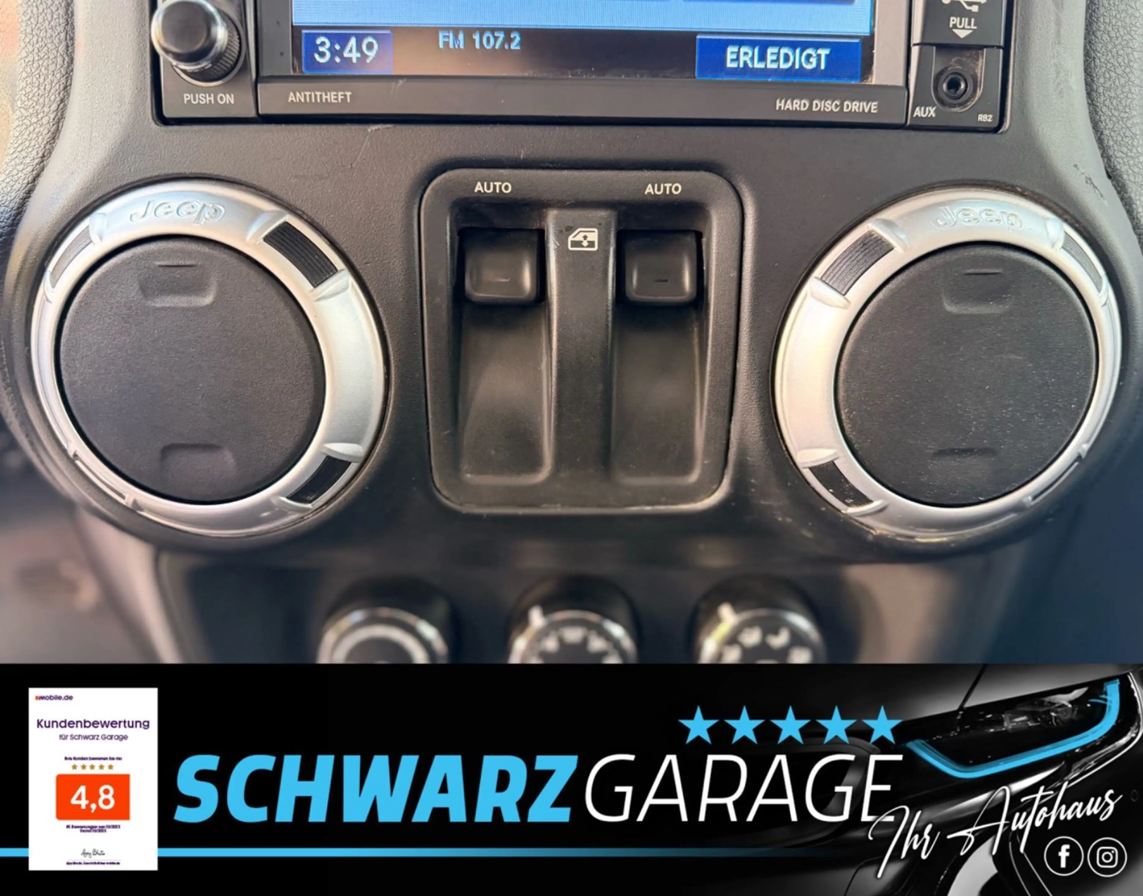 Jeep Wrangler Rubicon 2.8 JK*Standheizung*AHK*Höher* — photo 14