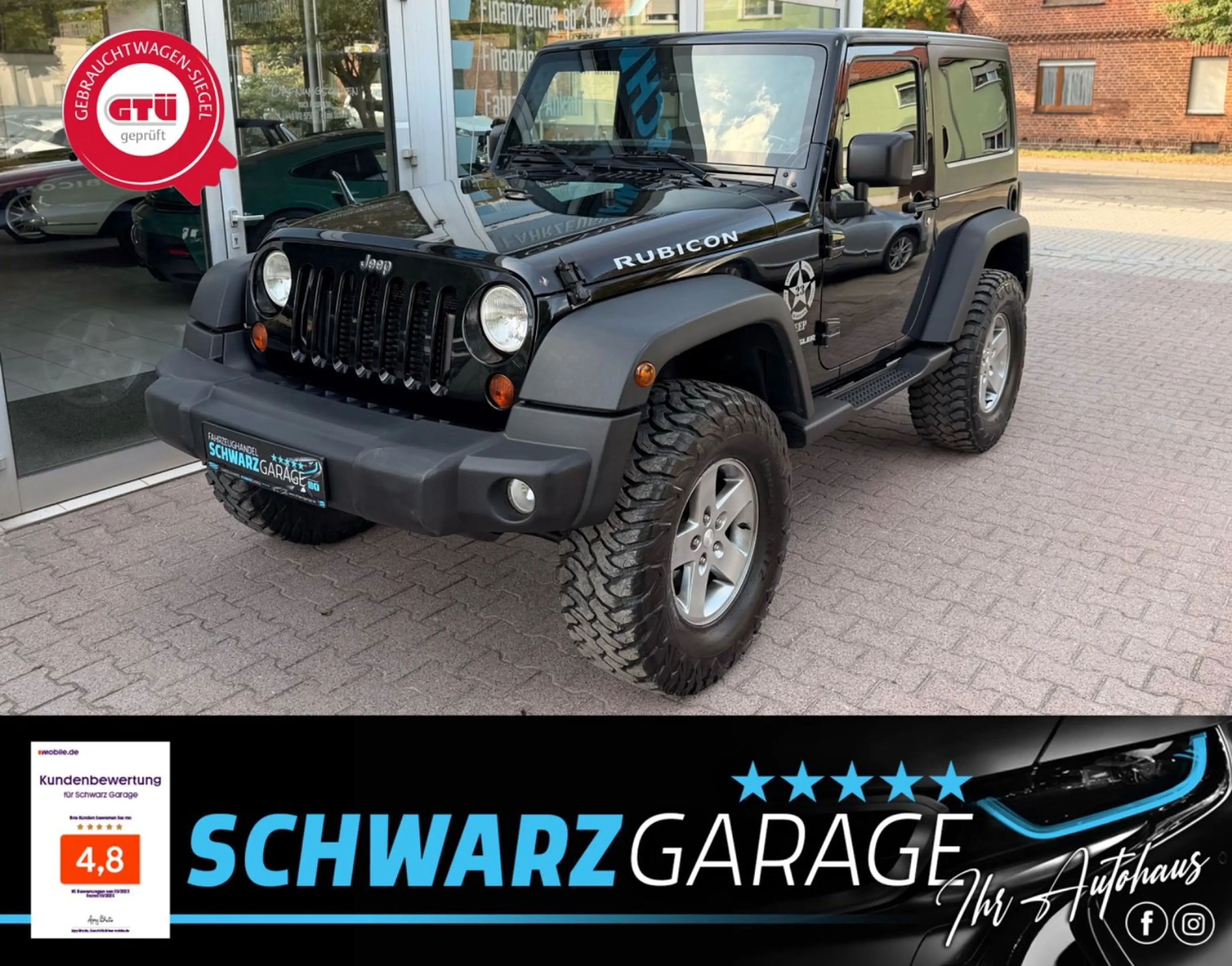 Jeep Wrangler Rubicon 2.8 JK*Standheizung*AHK*Höher*