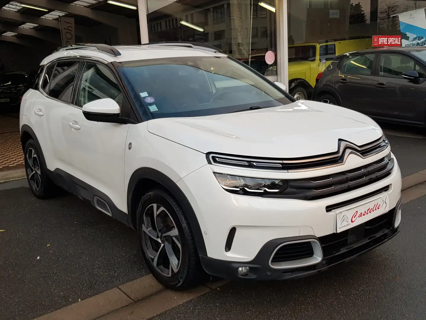Citroen C5 Aircross 130 CV  automatique 1er main Blanc - 2