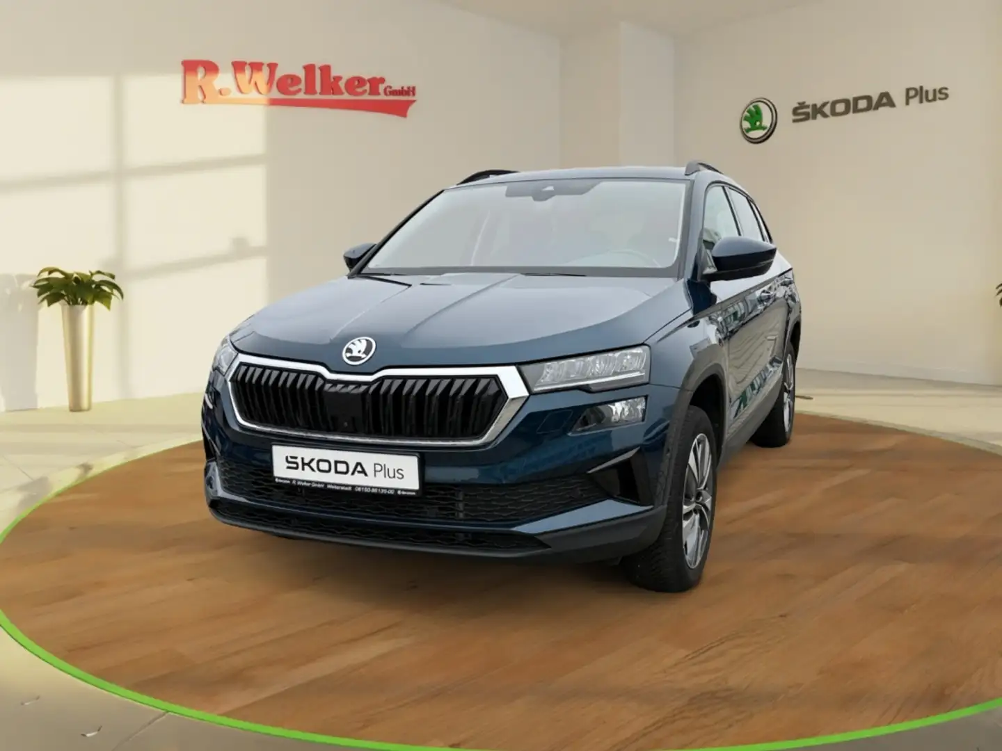 Skoda Karoq Tour 1.5 TSI 110KW DSG ''Parken Plus''Fahrassisten Blau - 1
