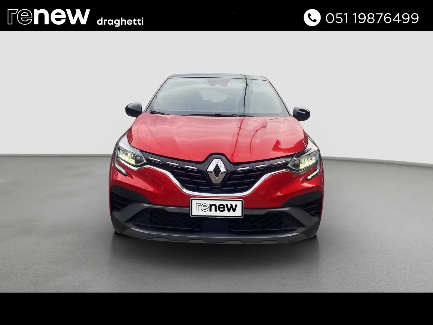 Renault Captur 1.6 E-Tech hybrid RS Line 145cv auto Rood - 2