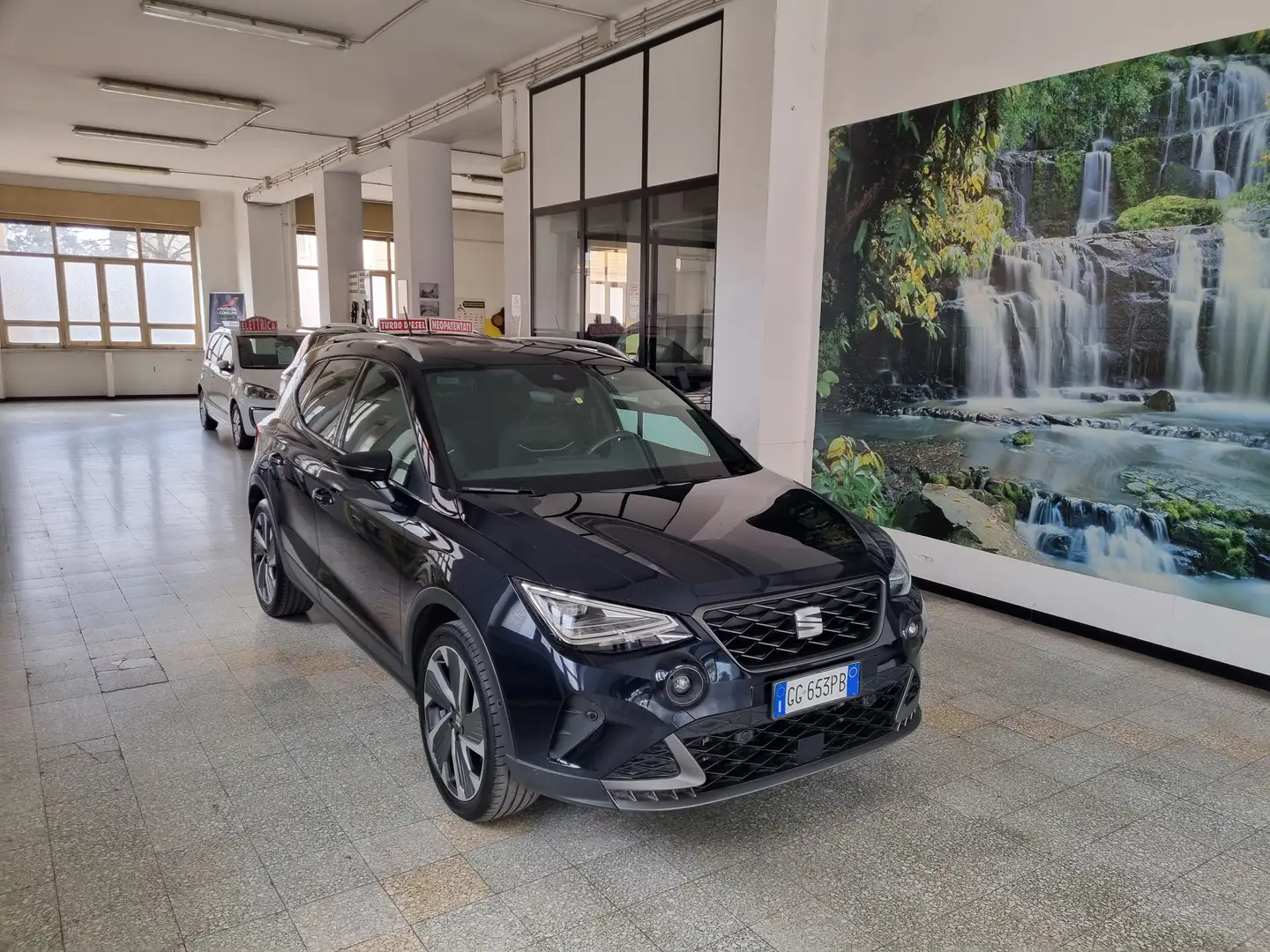 SEAT Arona Arona 1.0 TGI FR TELECAMERA, NAVI, TAGLIANDI SEAT Blu/Azzurro - 1