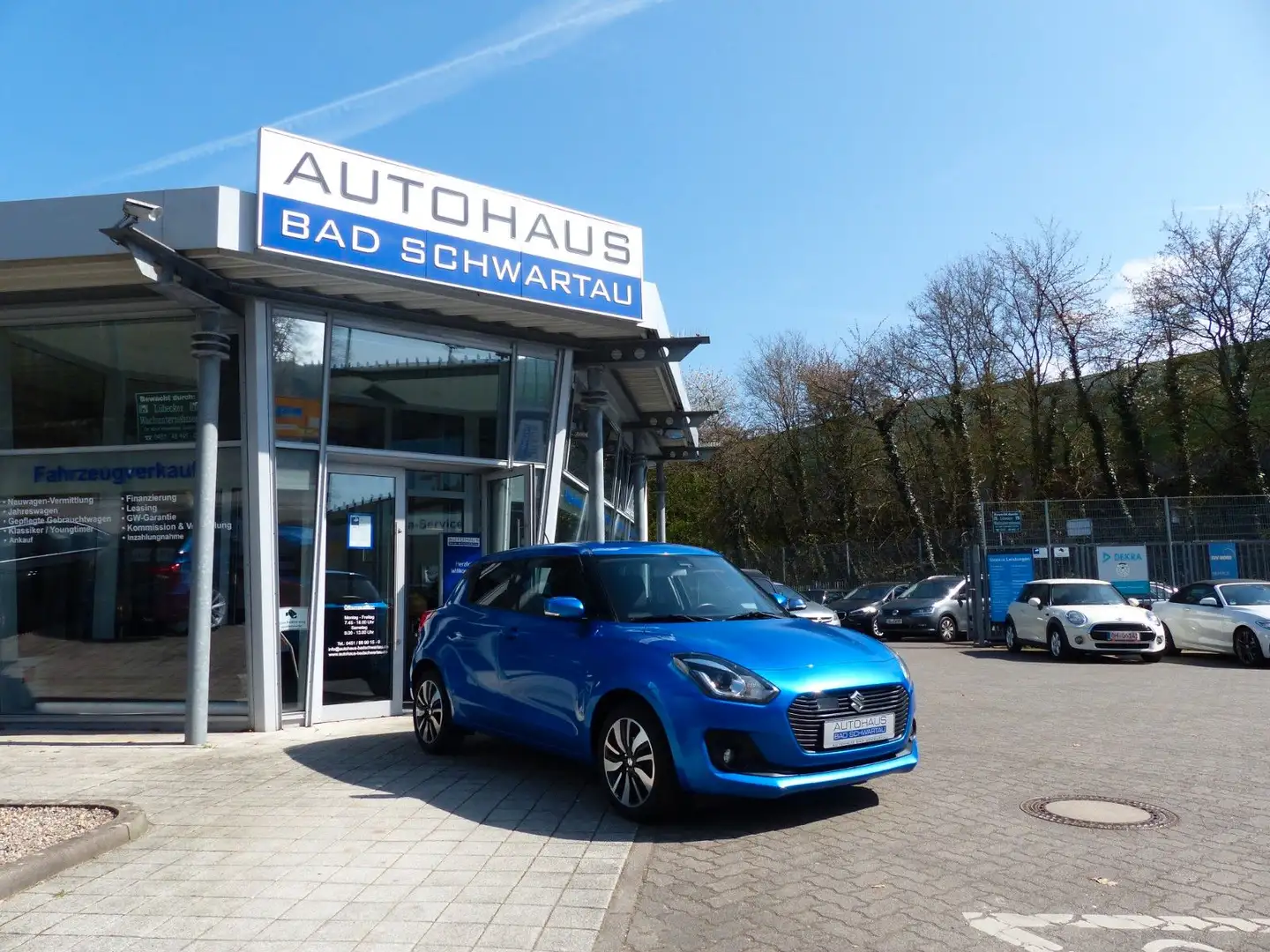 Suzuki Swift 1.0 Aut. Comfort+,Navigation,LED,Bluetooth Blau - 1