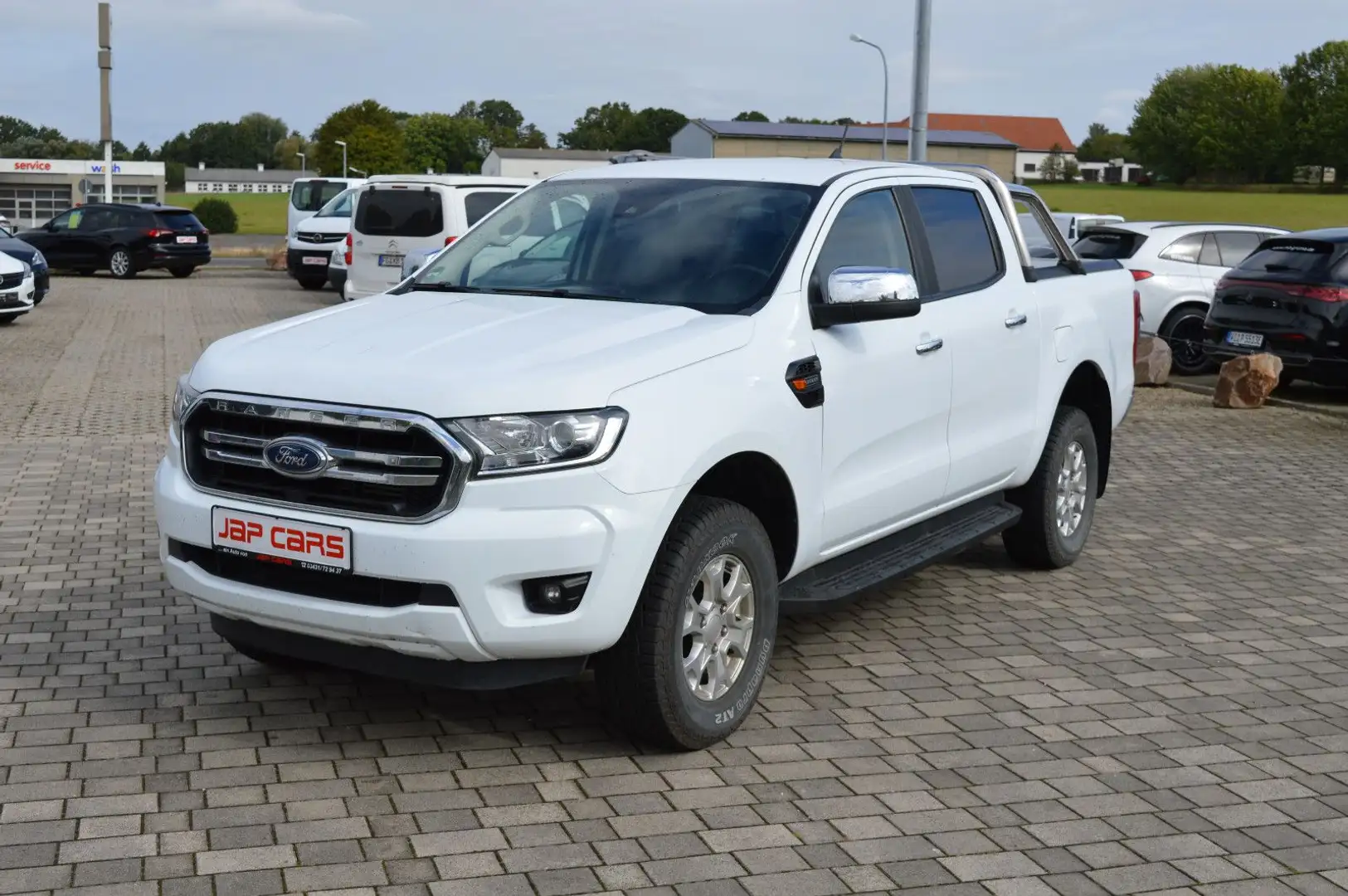 Ford Ranger XLT Doppelkabine 4x4+AHK Weiß - 1