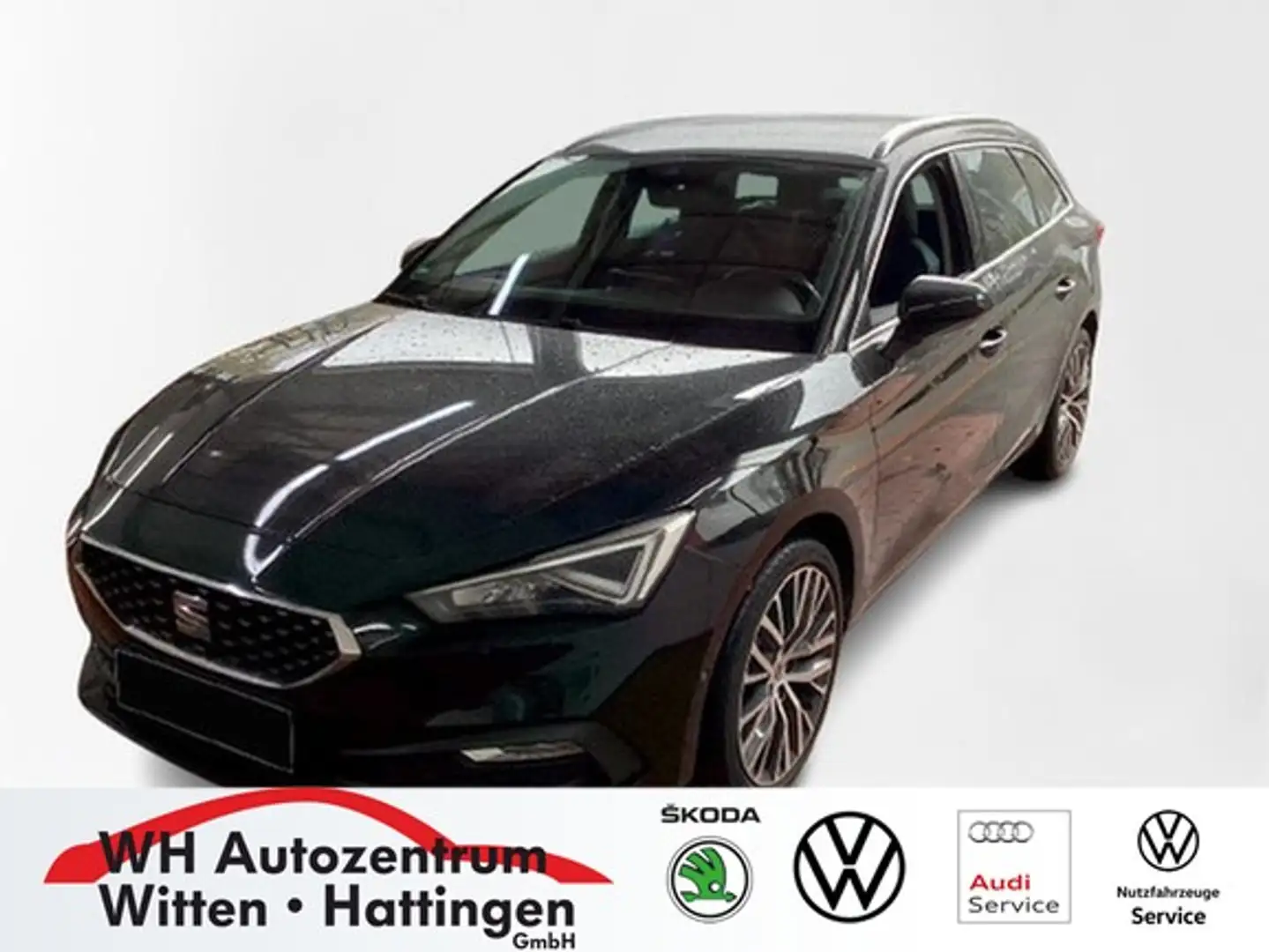 SEAT Leon Sportstourer 2.0 TDI DSG Xcellence Navi LED Kamera Schwarz - 1