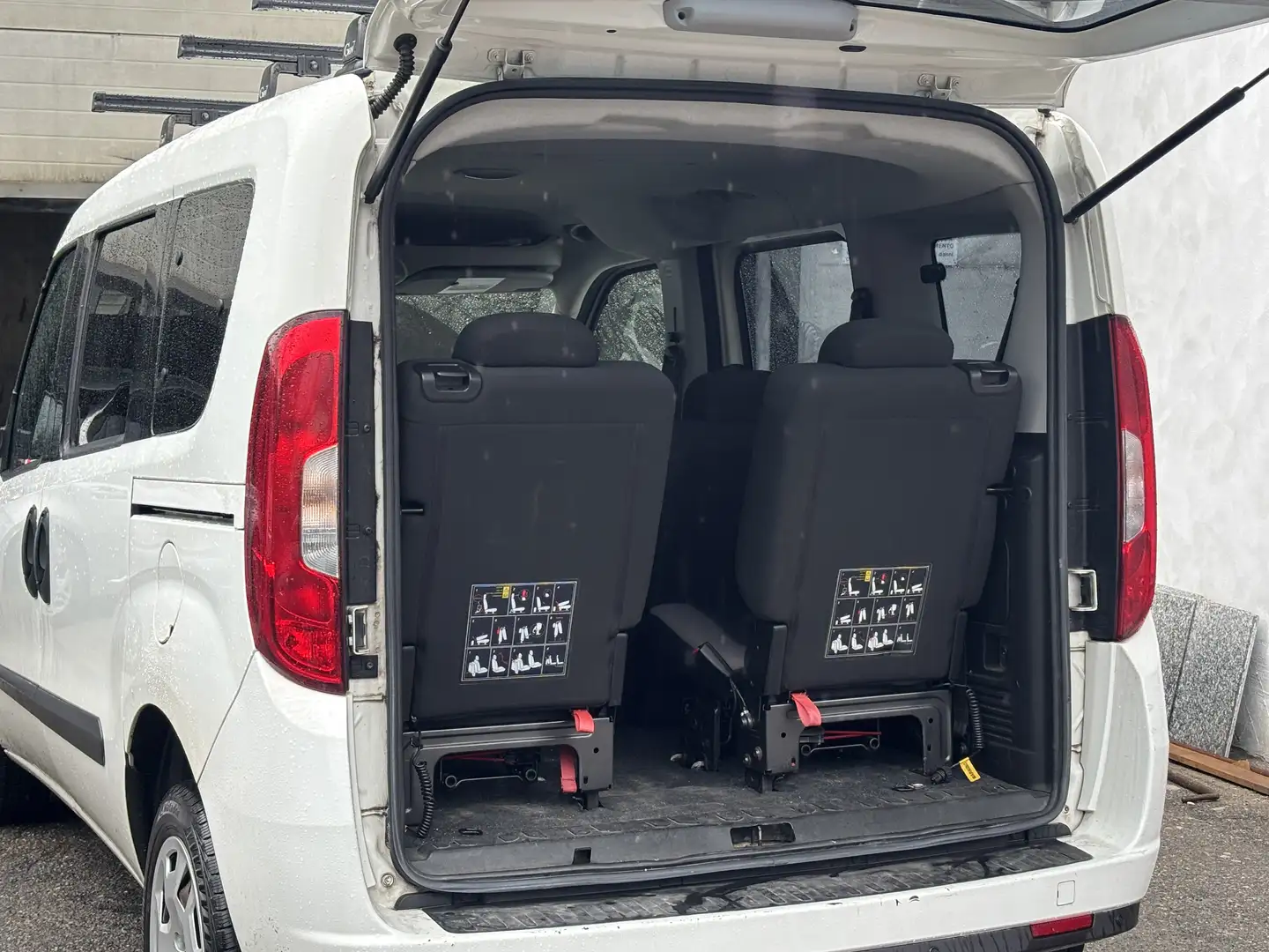 Fiat Doblo Doblo 1.6 mjt*7 POSTI*NO IVA (EX PRIVATO)* Weiß - 2