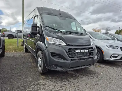 Black 2025 RAM ProMaster Van 9-Speed Automatic