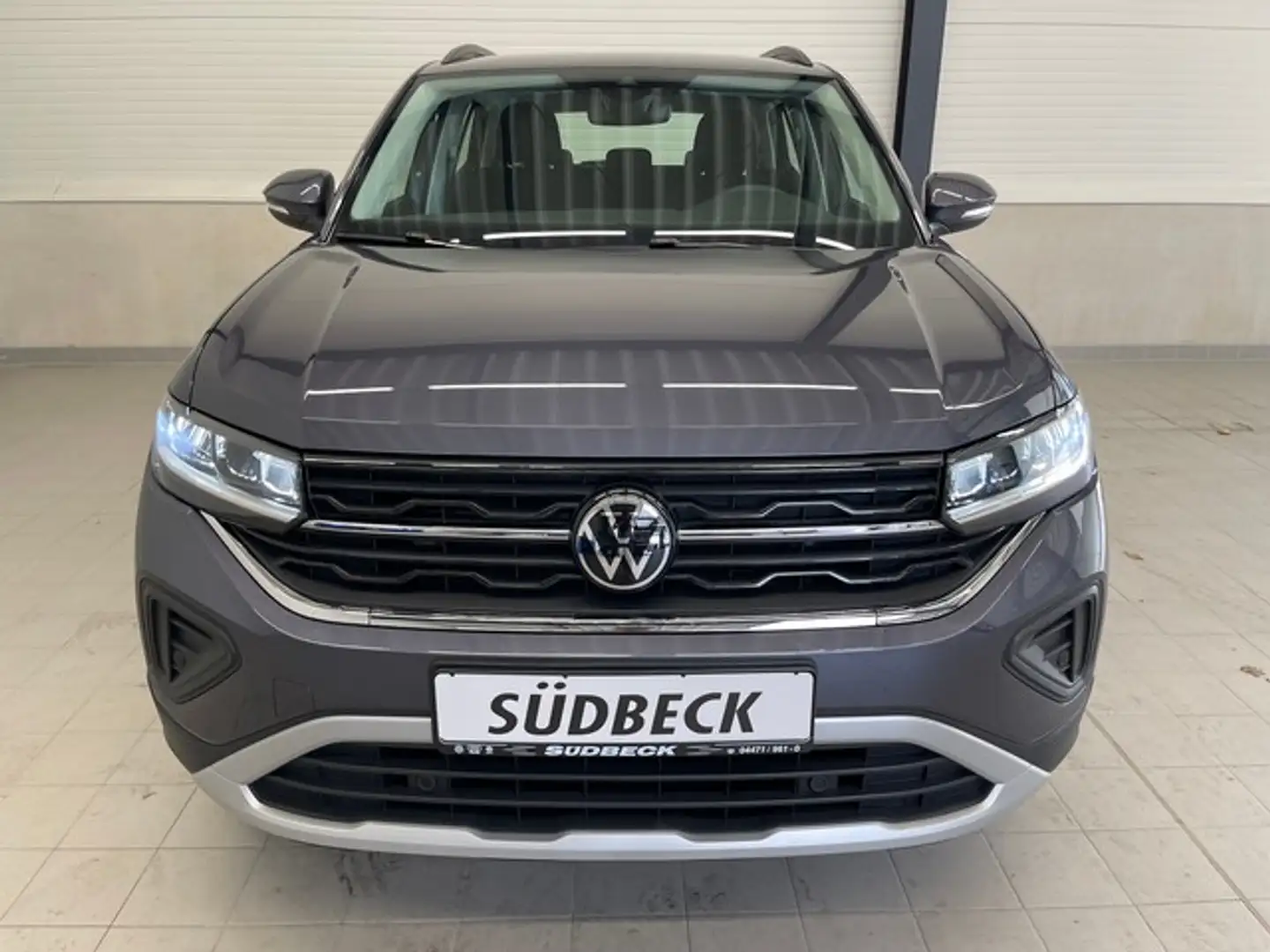 Volkswagen T-Cross 1.0 TSI Life ACC+LED+APP+TRAVEL Grau - 2