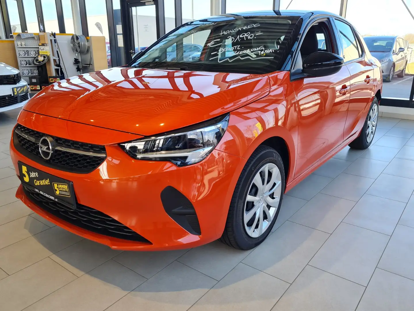 Opel Corsa-e 50kWh e-Edition Sport SpurH Orange - 2