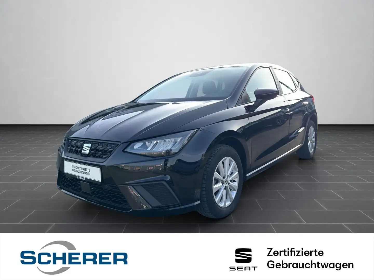 SEAT Ibiza 1.0 TSI Style Edtion RFK SHZ KLIMA FULL LI Noir - 1
