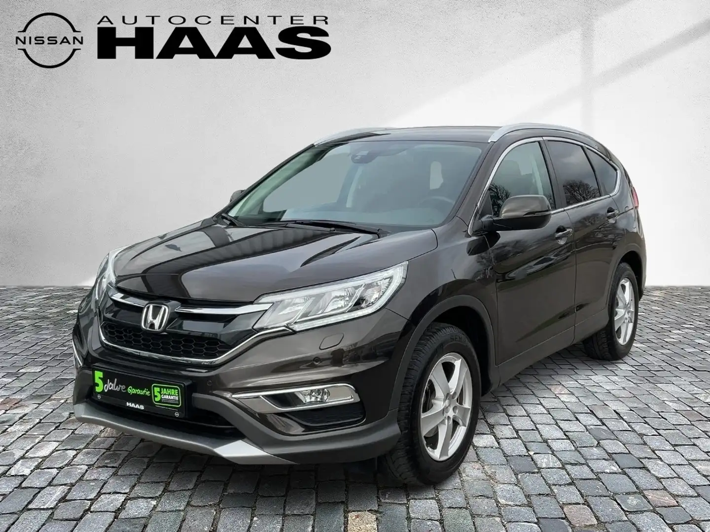 Honda CR-V 2.0 i-VTEC Elegance LM PDC 2xKlima KAM Marrón - 2