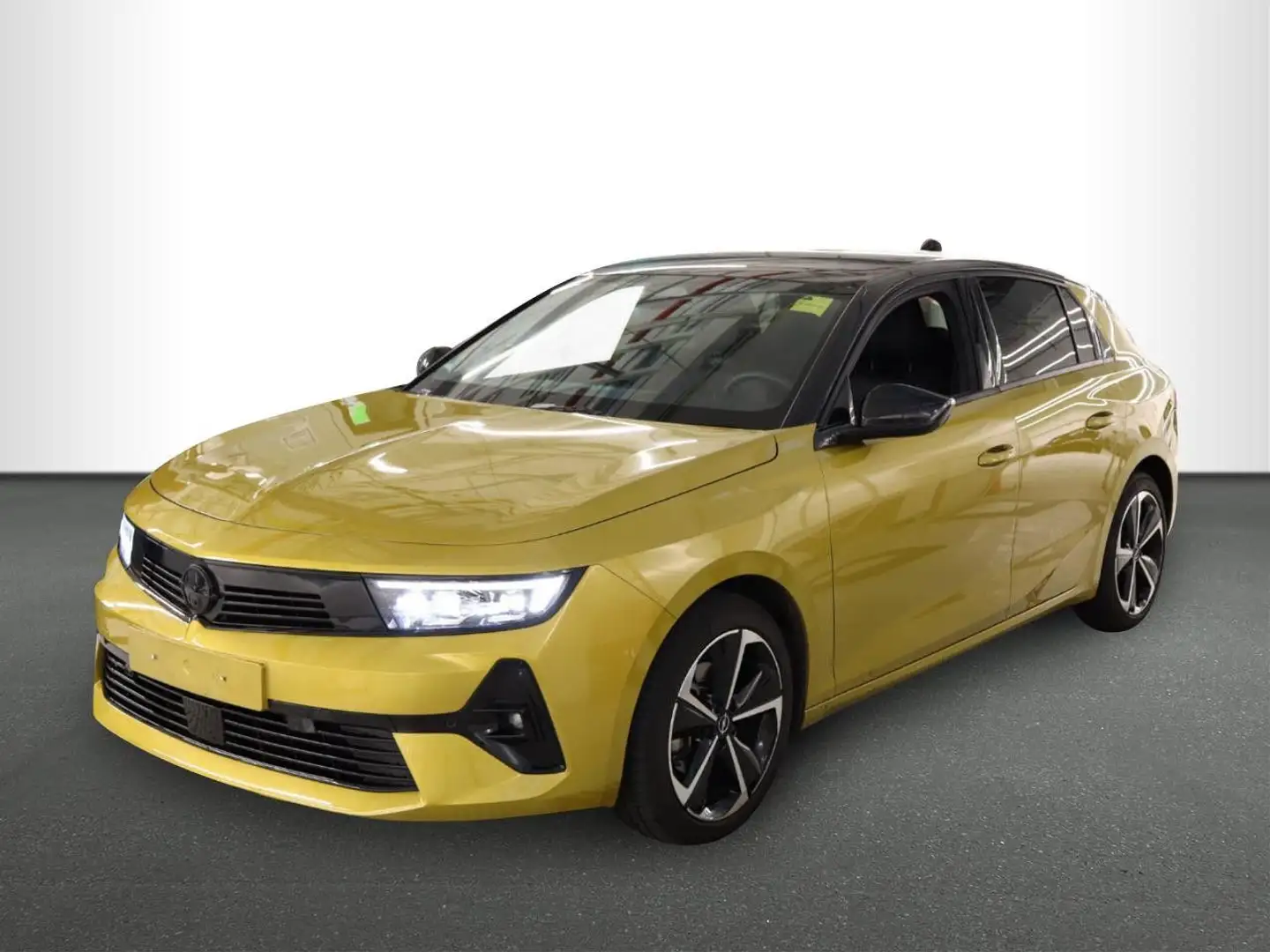 Opel Astra L 1.2 GS *NAVI/HEADUP/HIFI/MATRIX/SHZ/360 Jaune - 1