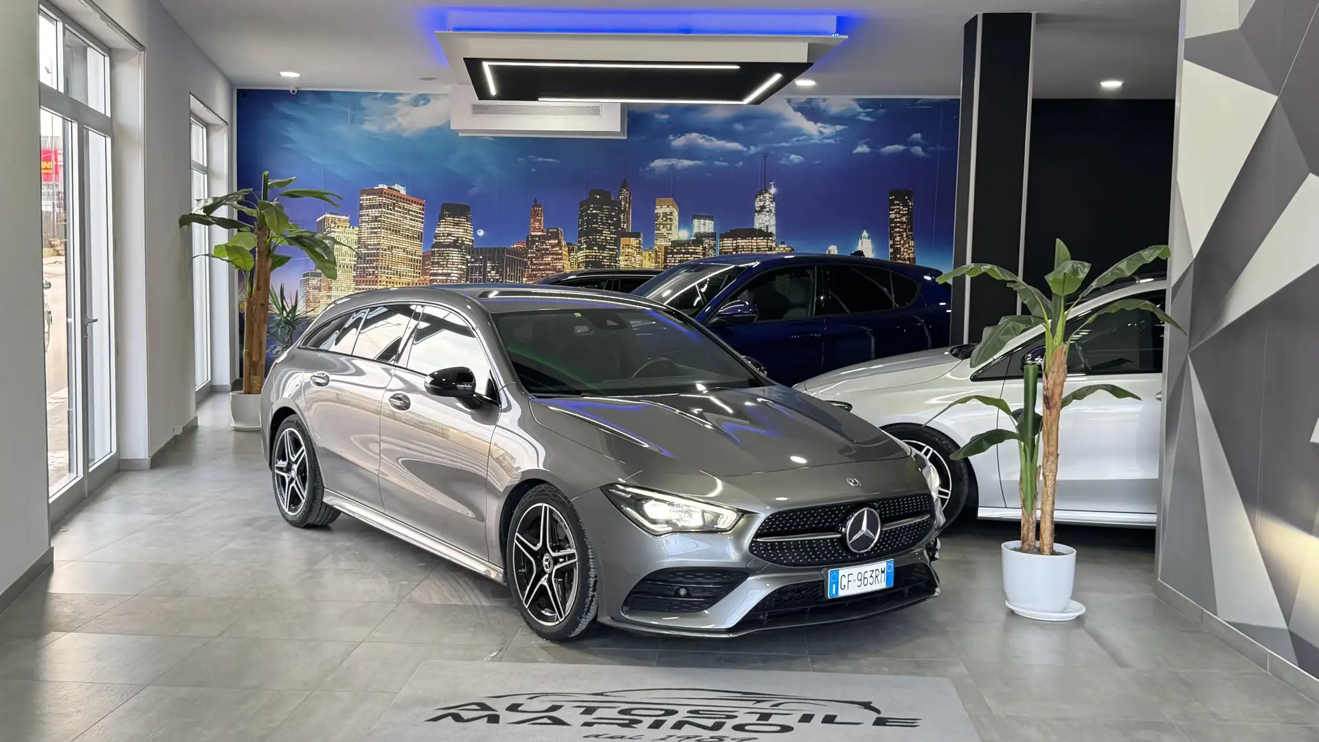 Mercedes-Benz CLA 200 Shooting Brake d Premium  Amg auto Grigio - 1