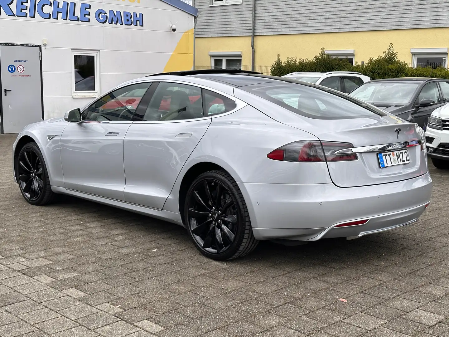 Tesla Model S P85D+ Performance Pano Luft 21" Von Sinnen+ AP 1.0 Srebrny - 2