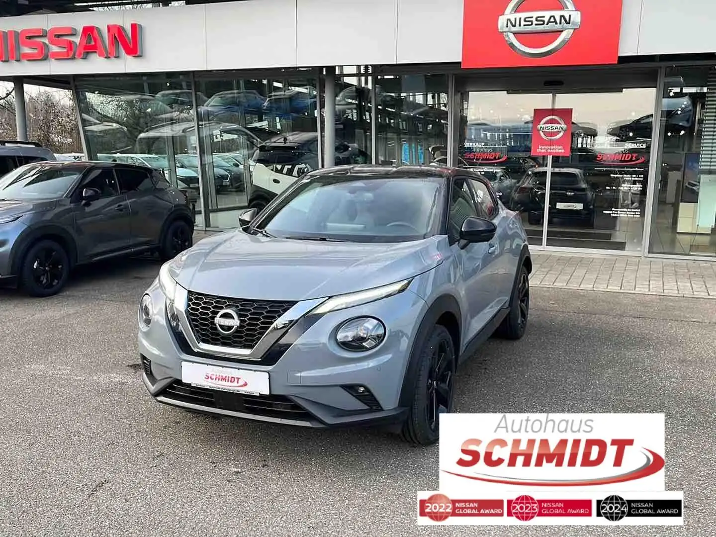 Nissan Juke 1,0 DIG-T DCT Tekna Grau - 1