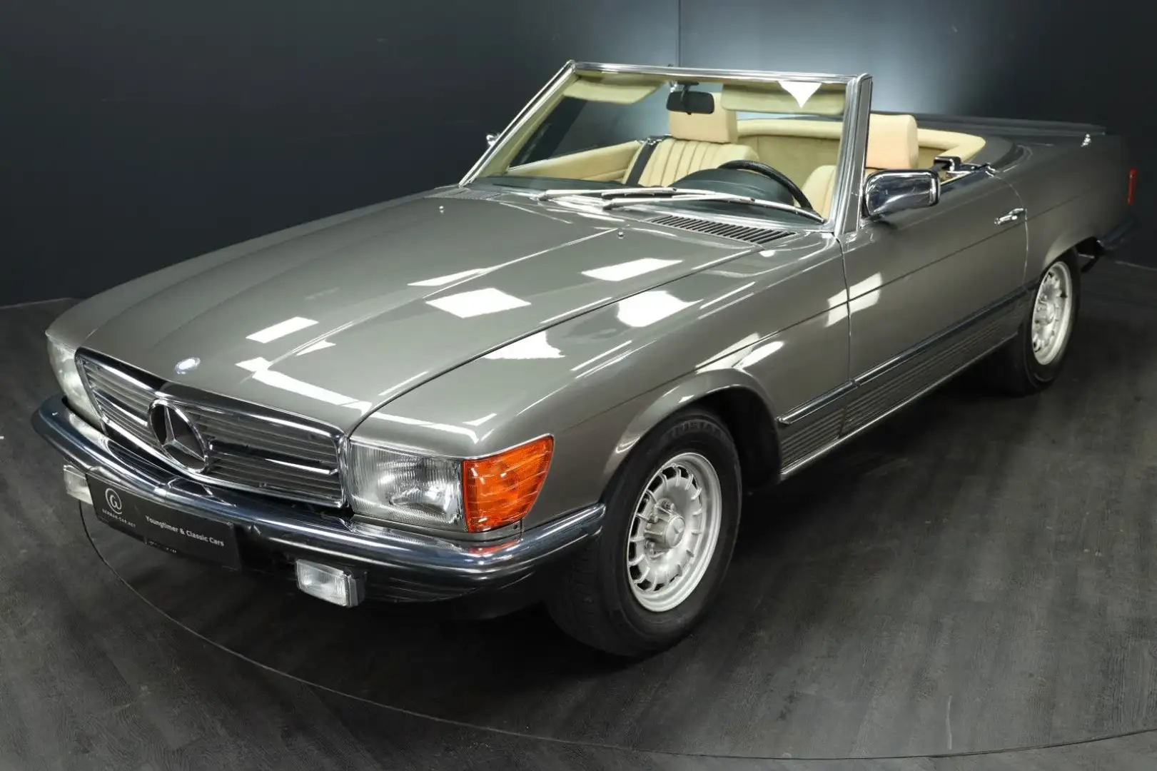 Mercedes-Benz 380 SL Aut.,Klima,Sitzheizg,Tempom.,nur 45tkm  ! Grau - 1