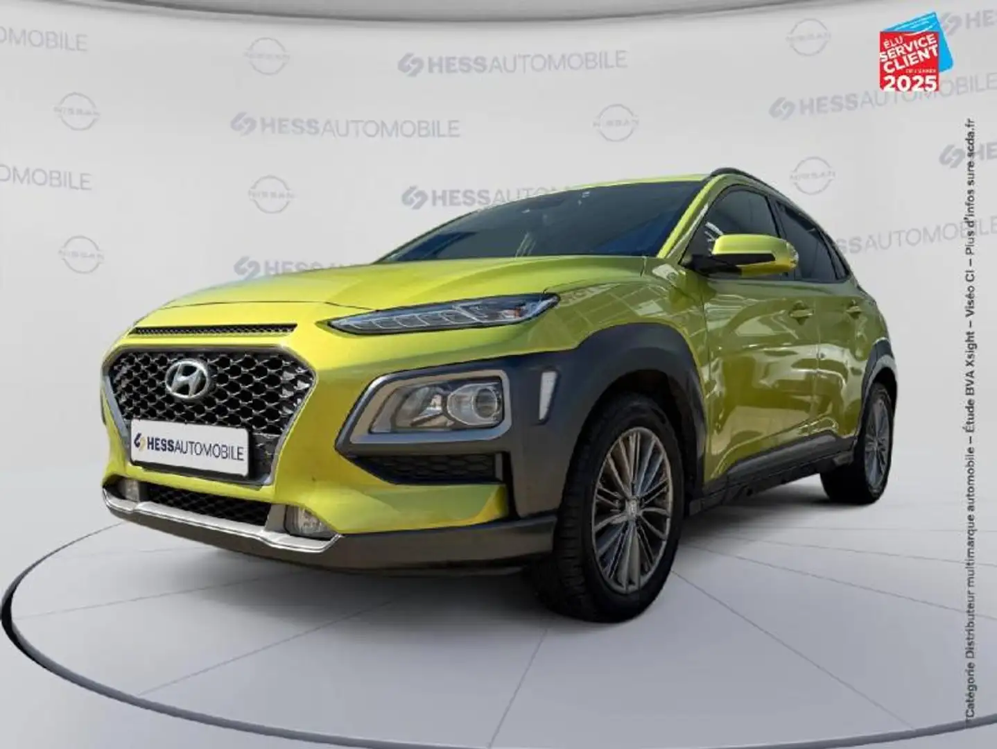Hyundai KONA 1.0 T-GDi 120ch FAP Creative Euro6d-T EVAP Jaune - 1