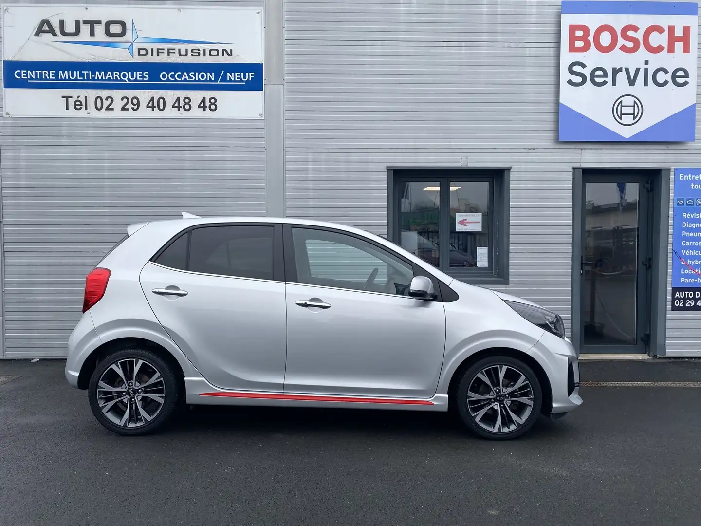 Kia Picanto 1.2 DPI 84CV GT LINE PREMIUM Gris - 1