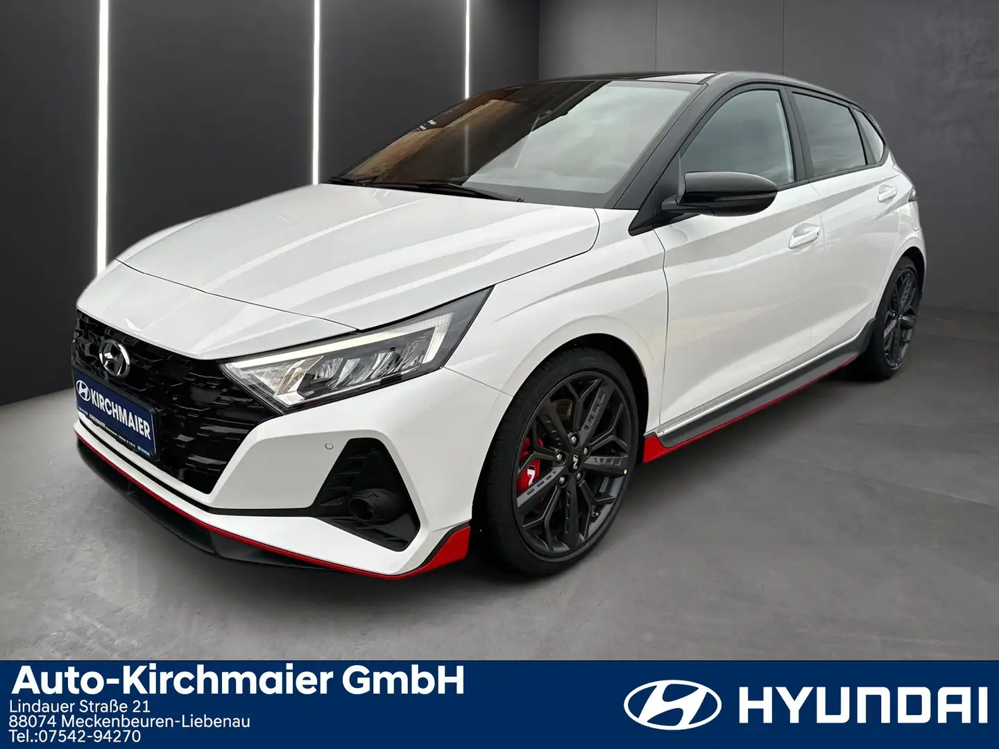 Hyundai i20 1.6 T-GDI N Performance*Assist-Paket*Black-Dach* Weiß - 1