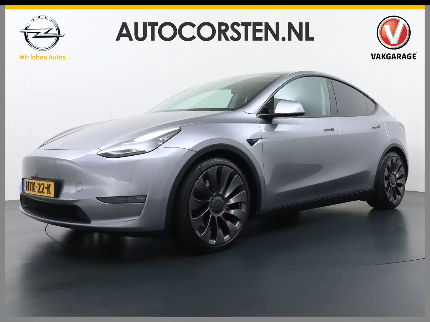 Tesla Model Y Performance 534pk 0-100 3,8 sec. AWD 78,1kWh Warmt Grijs - 1