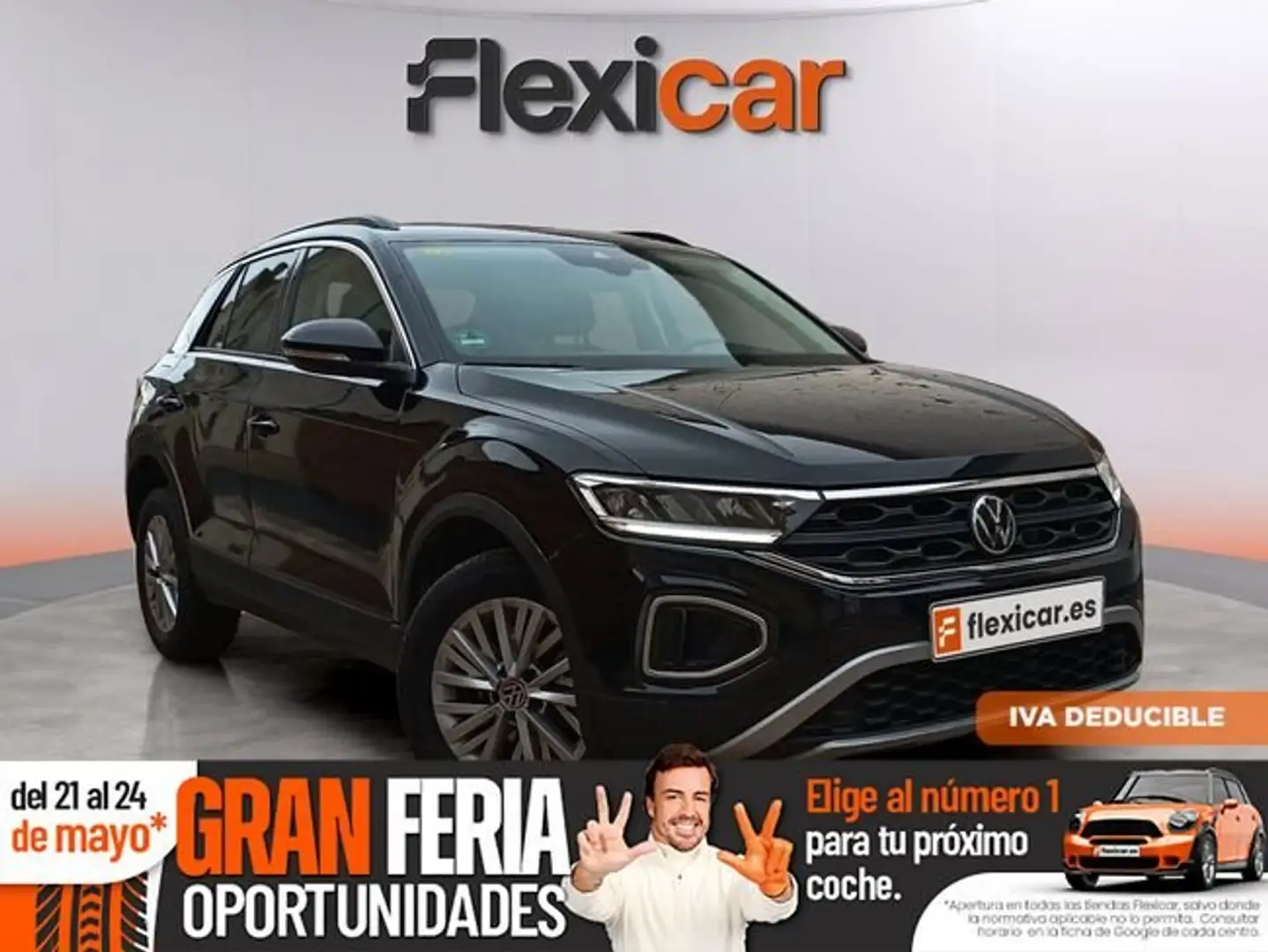Volkswagen T-Roc 1.0 TSI 85kW Negro - 1