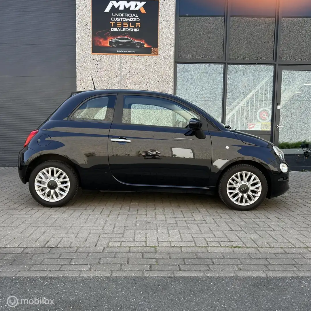 Fiat 500 0.9 TwinAir Turbo Popstar 2015 – Benzine/Automaat Zwart - 2