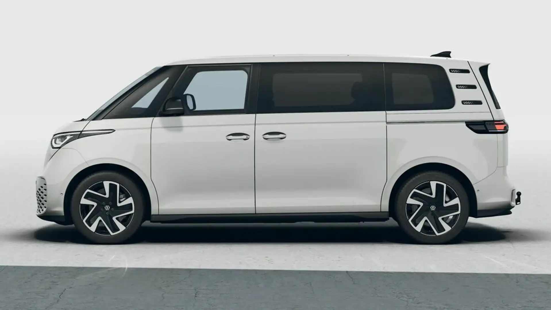 Volkswagen ID. Buzz Pro LR 4MOTION ''Wärmepumpe+AHK+Lenk.Heiz'' Weiß - 2