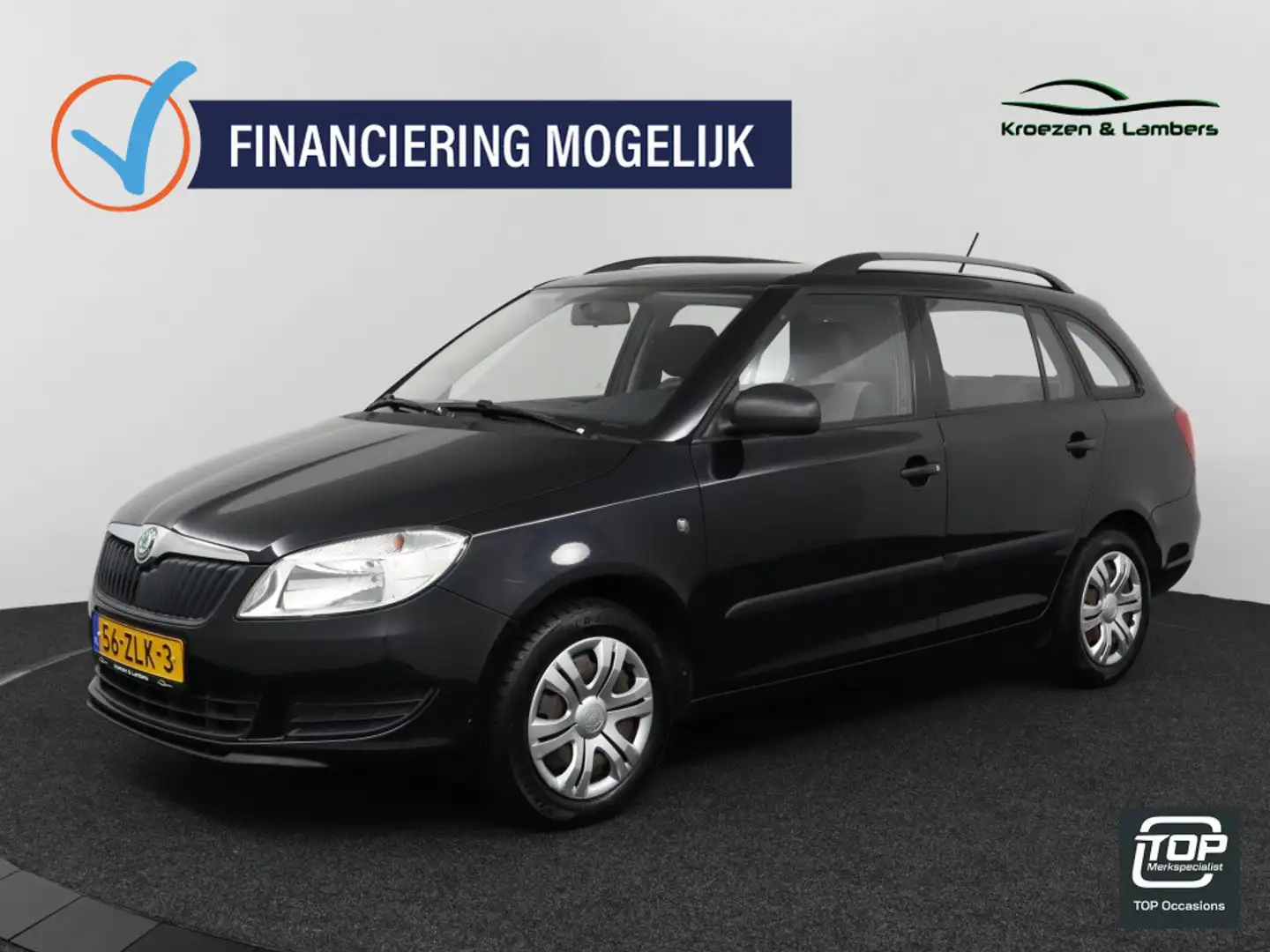 Skoda Fabia Combi 1.2 TSI Arctic - Airco - Trekhaak Zwart - 1